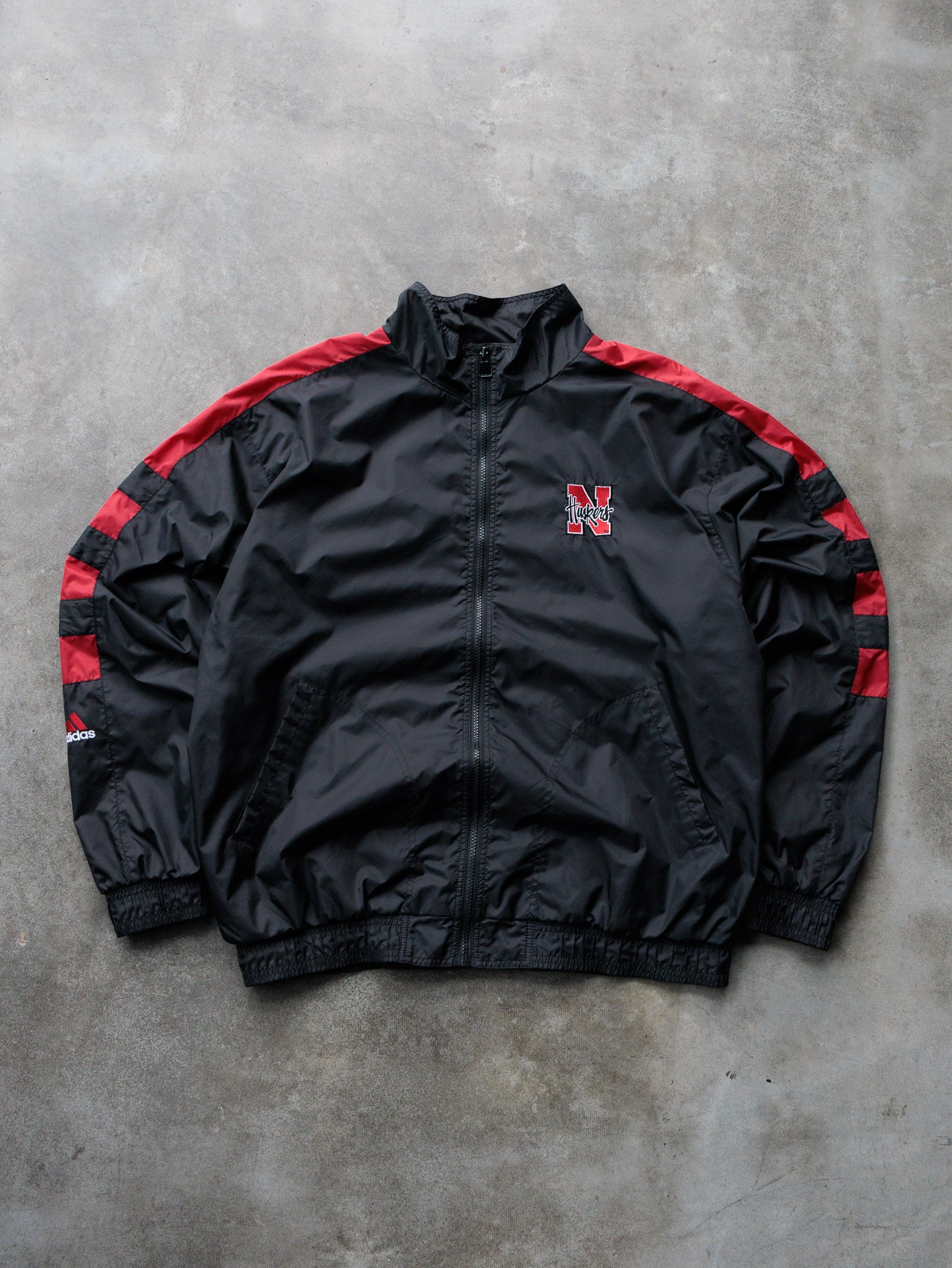 Vintage Black Nebraska Huskers Jacket (L)