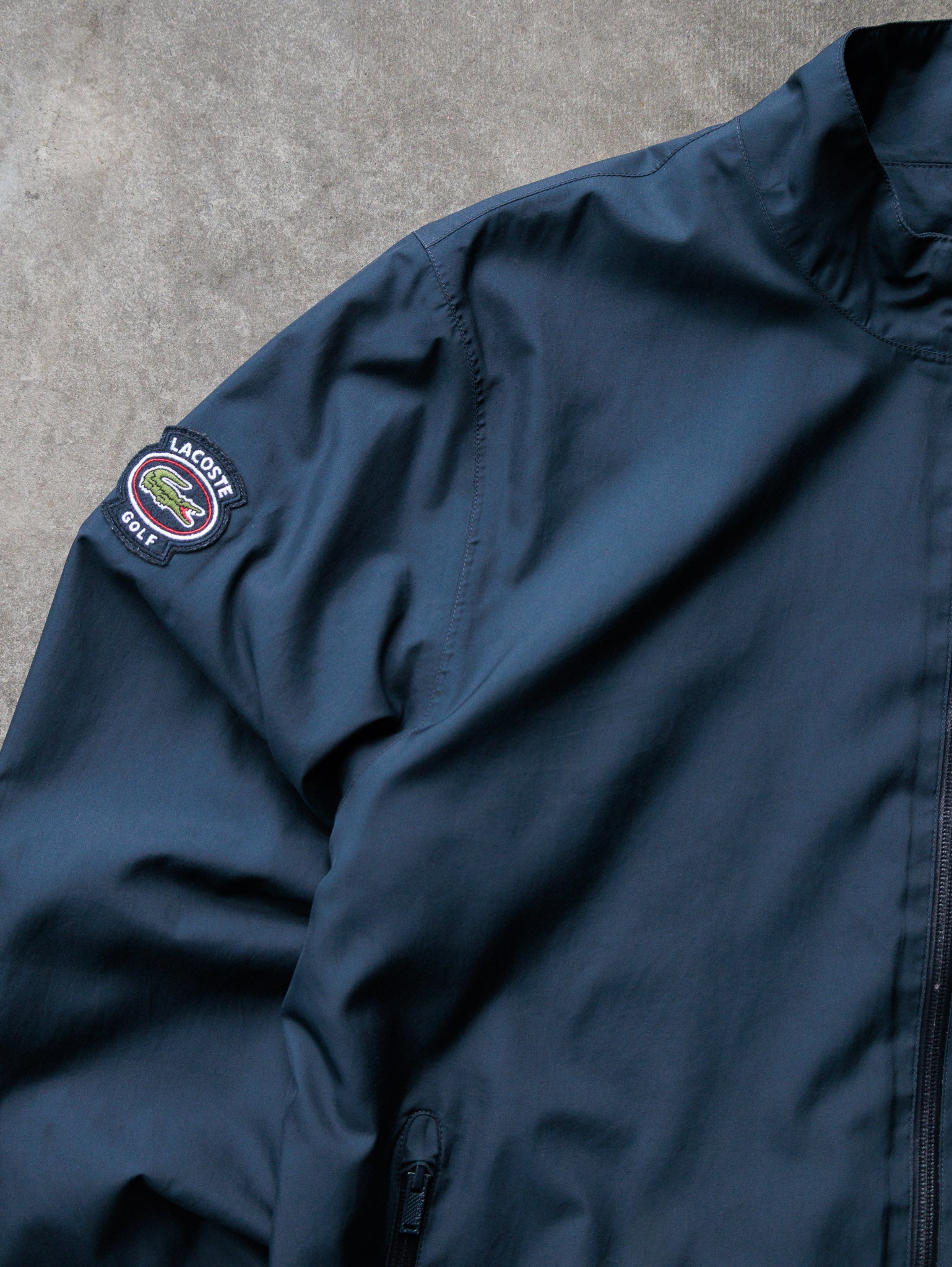 Vintage Navy Lacoste Golf Jacket (XL)