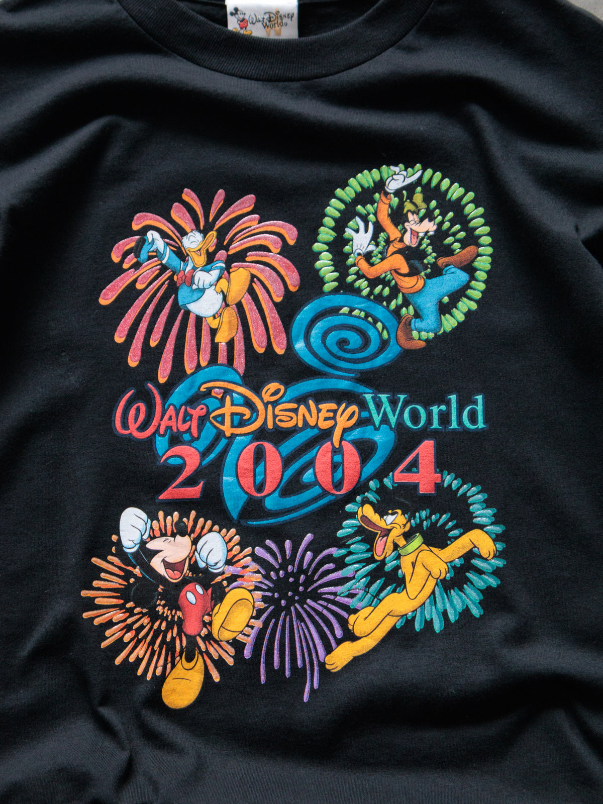 Vintage 2004 Black Walt Disney World Tee (L)