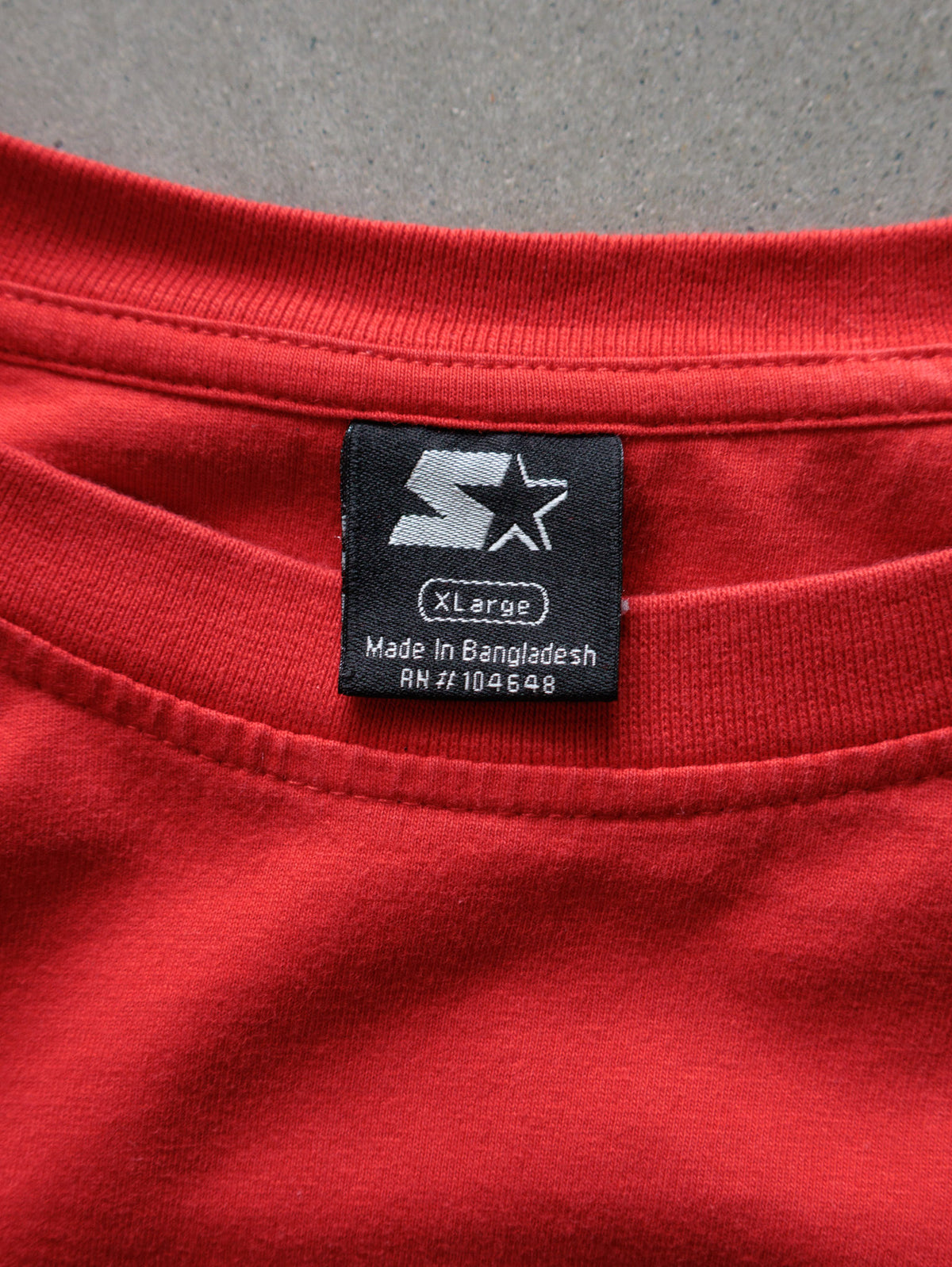 Vintage 00s Red Starter Ole Miss Rebels Long Sleeve Tee (XL)