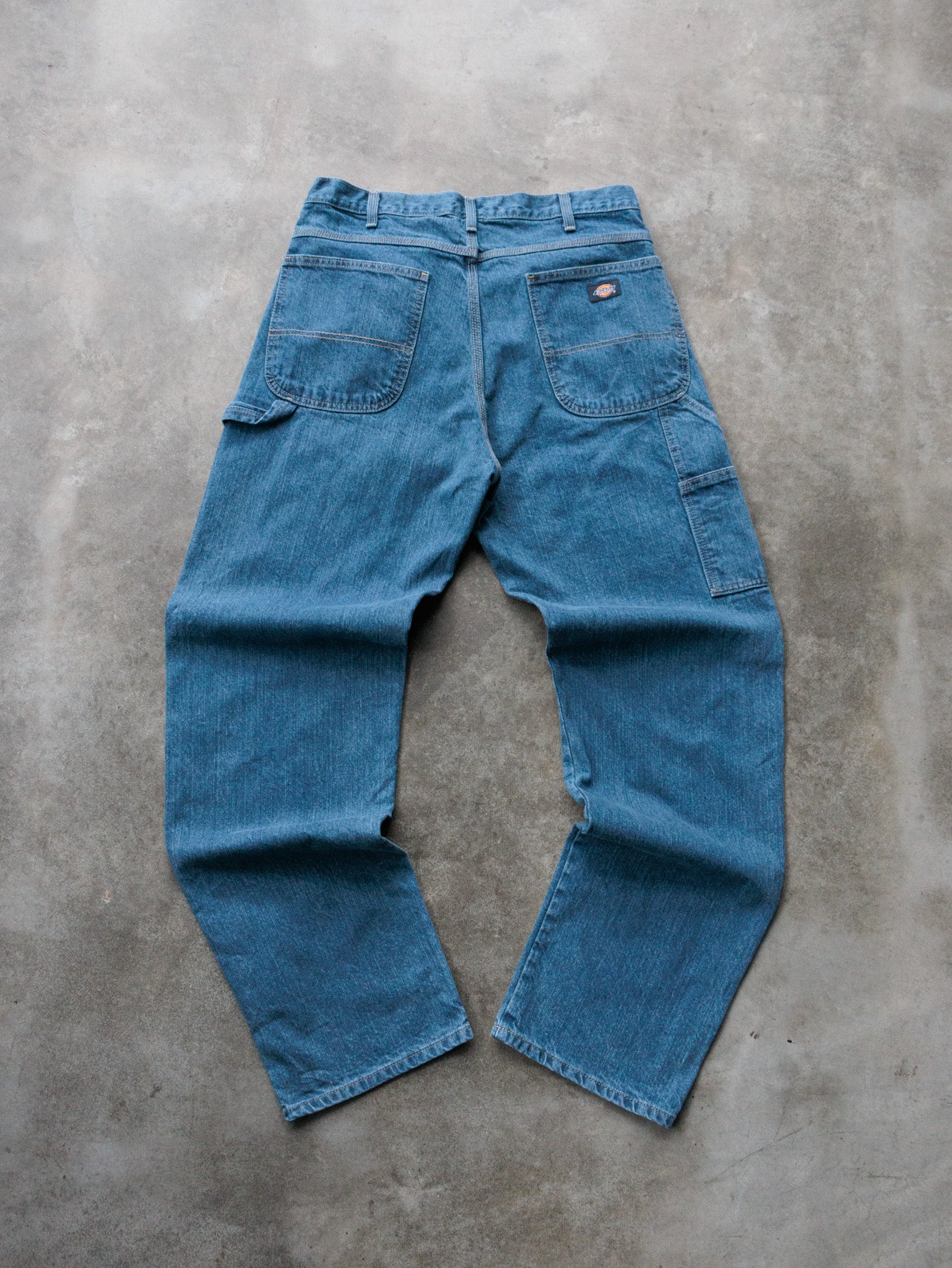 Vintage 00s Blue Dickies Carpenter Pants (W34)