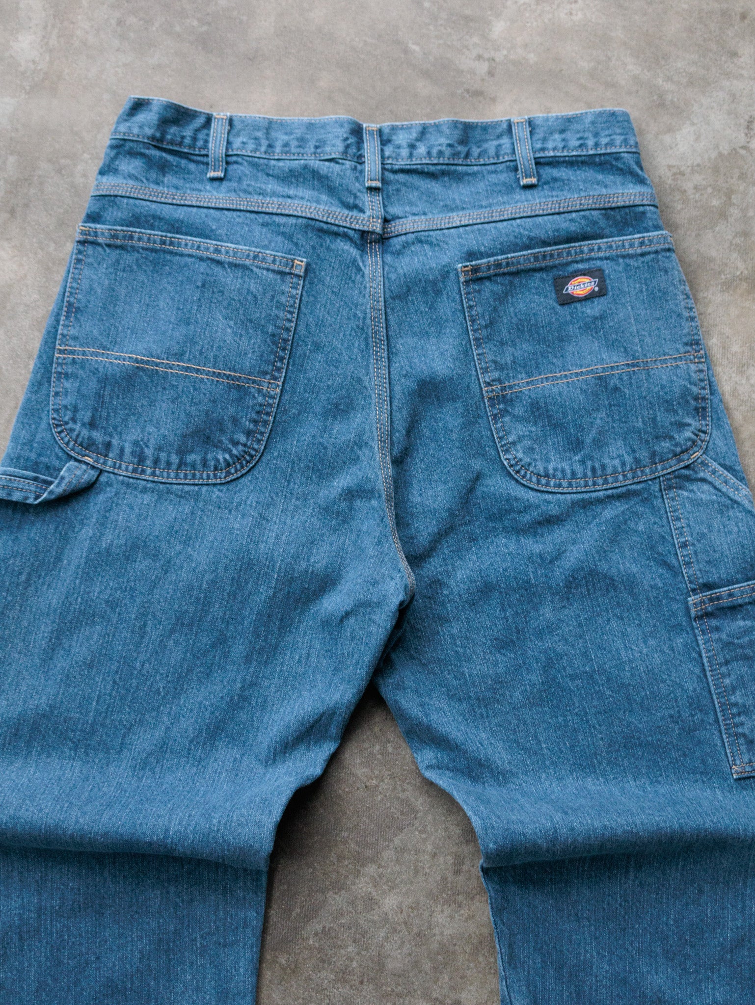 Vintage 00s Blue Dickies Carpenter Pants (W34)