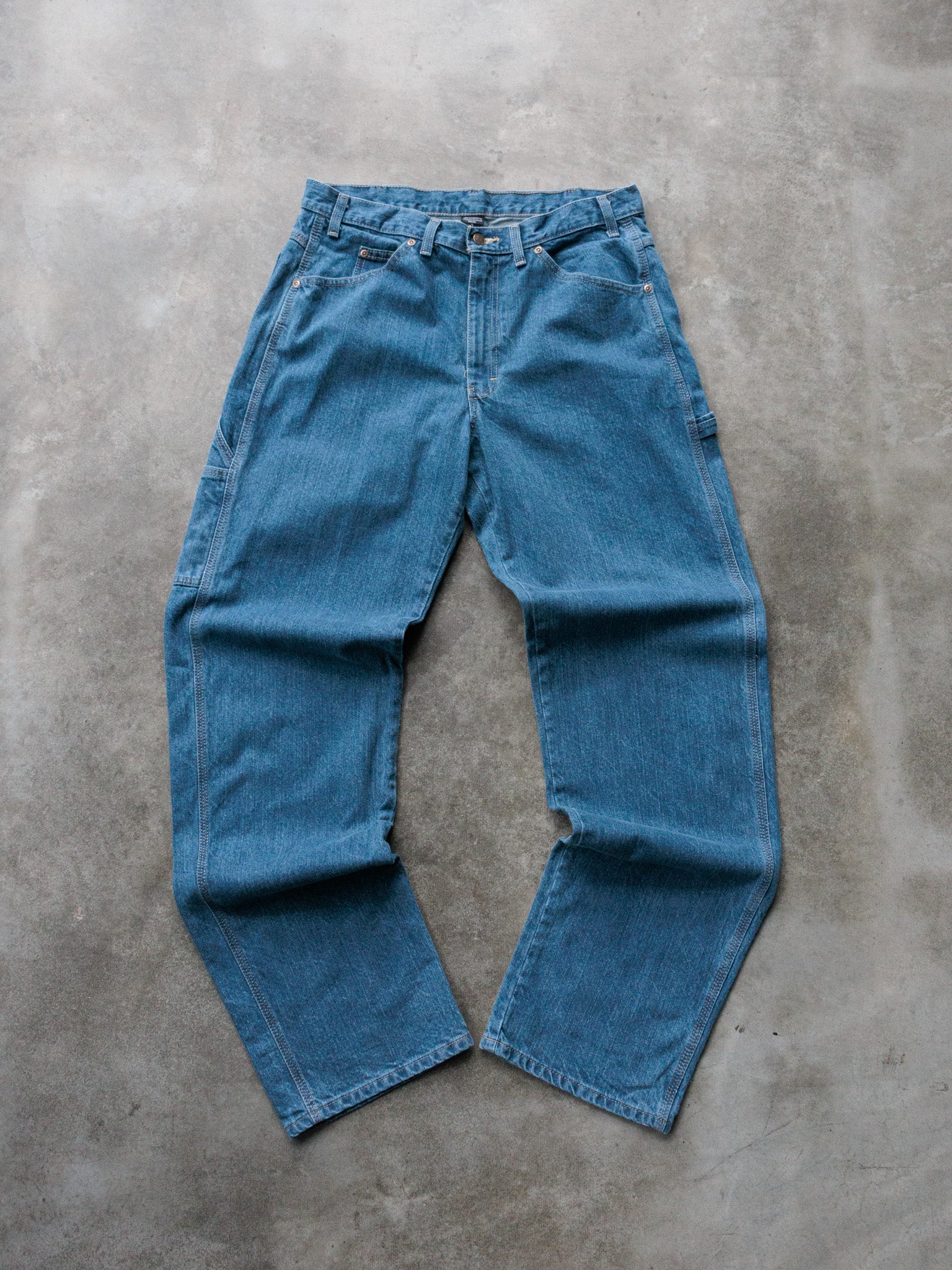 Vintage 00s Blue Dickies Carpenter Pants (W34)