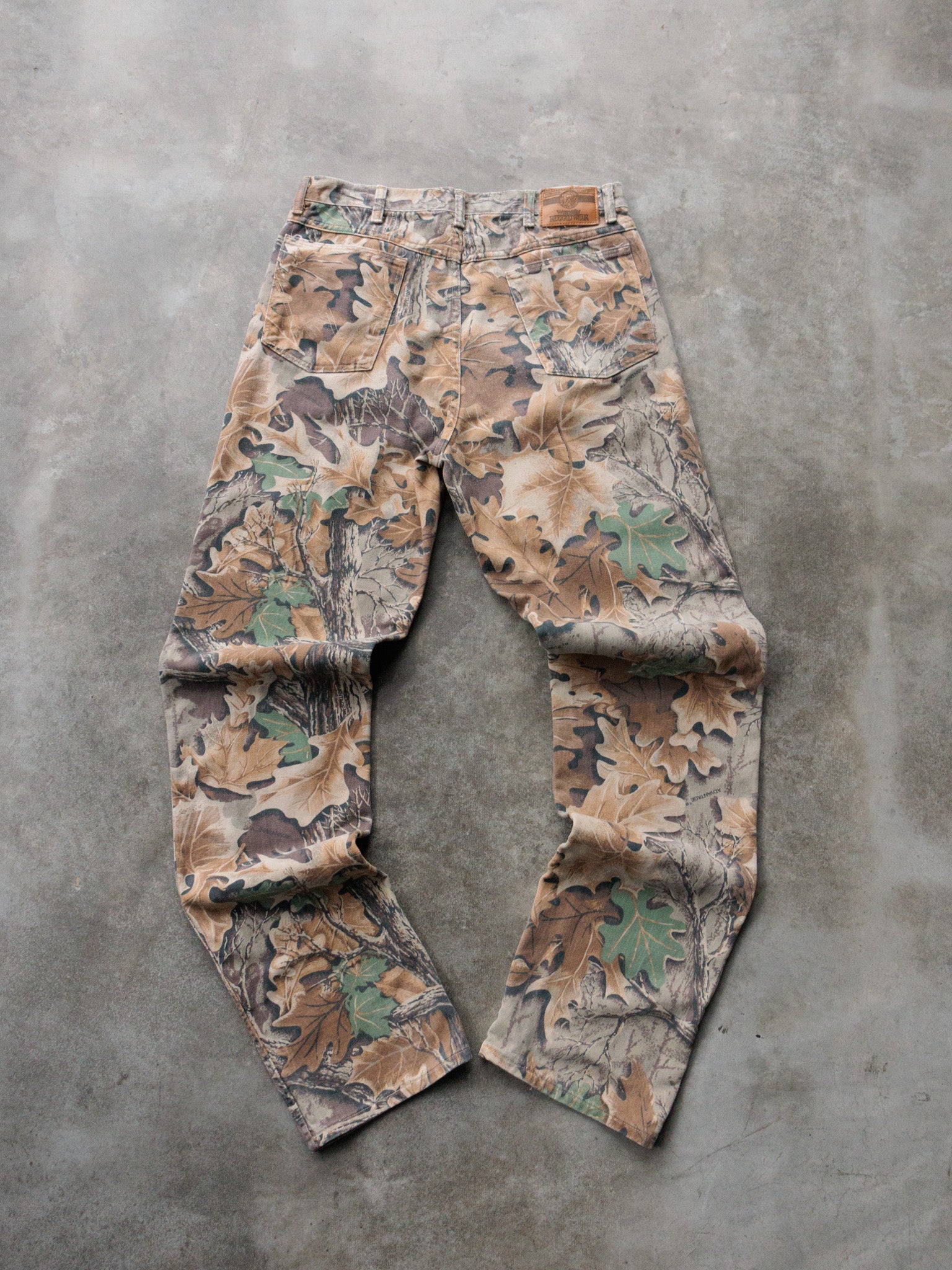 Vintage 90s Camo Wrangler Pants (W34)