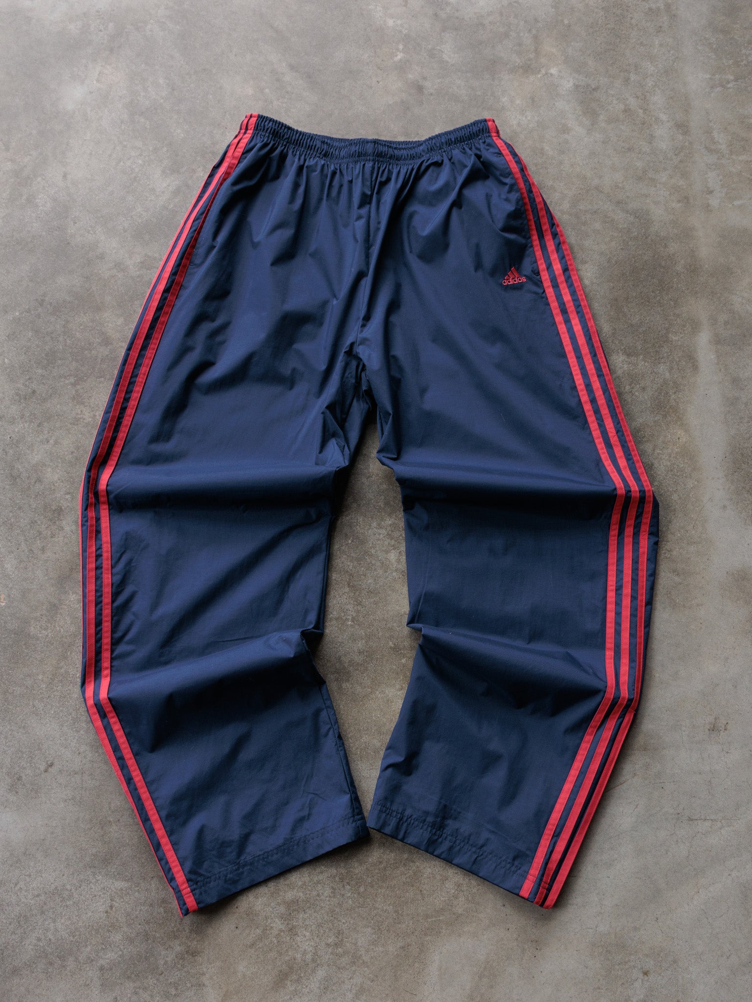 Vintage 00s Navy Adidas Track Pants (XL)