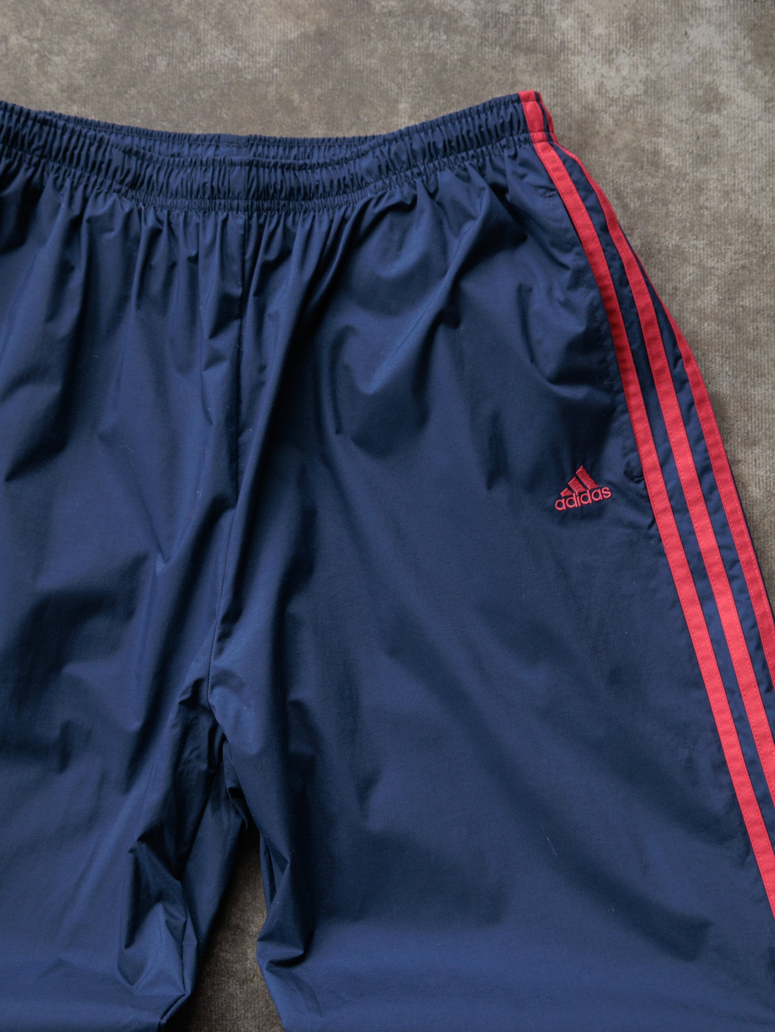 Vintage 00s Navy Adidas Track Pants (XL)