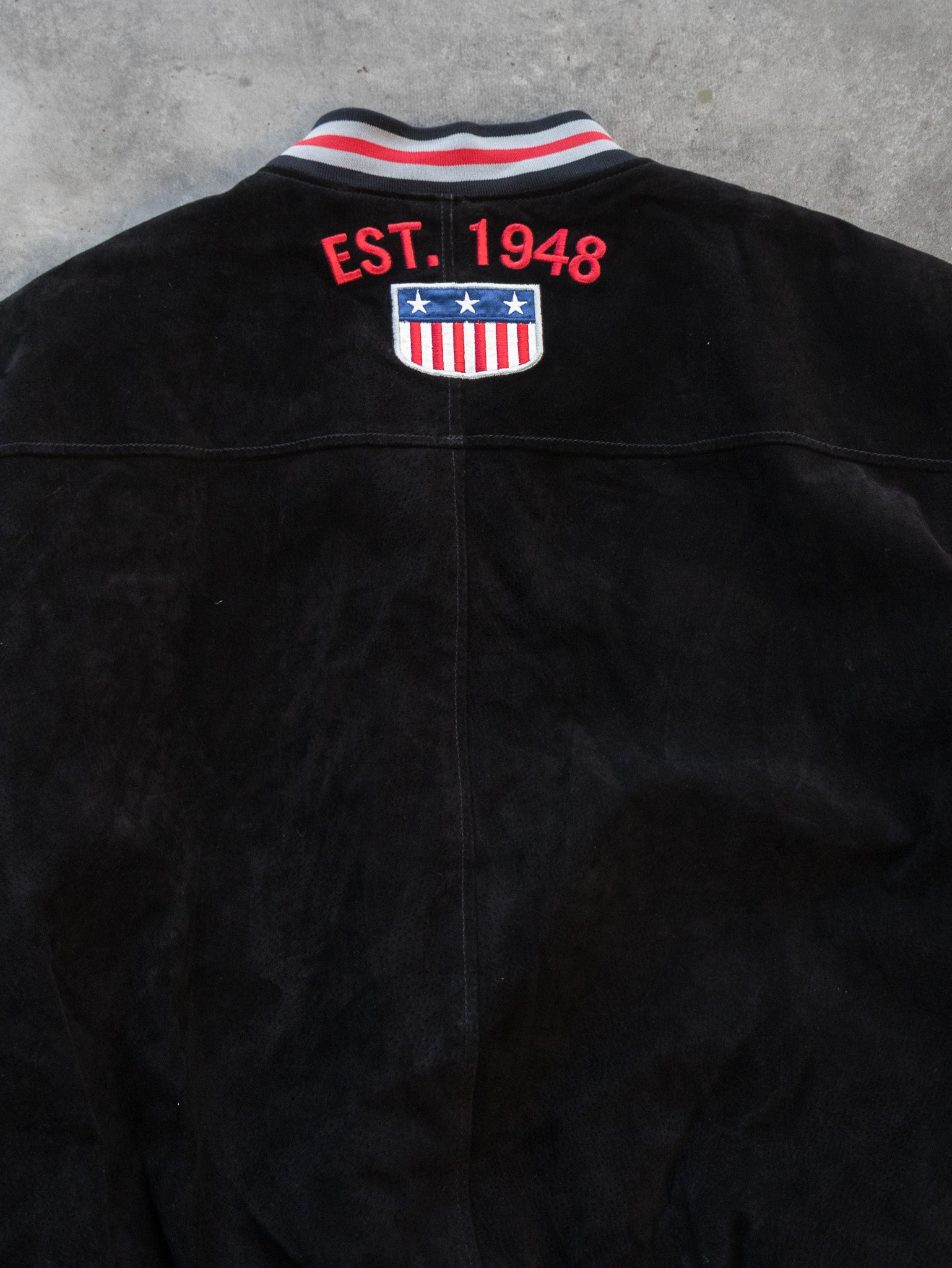 Vintage Nascar Racing Varsity Jacket (XL)