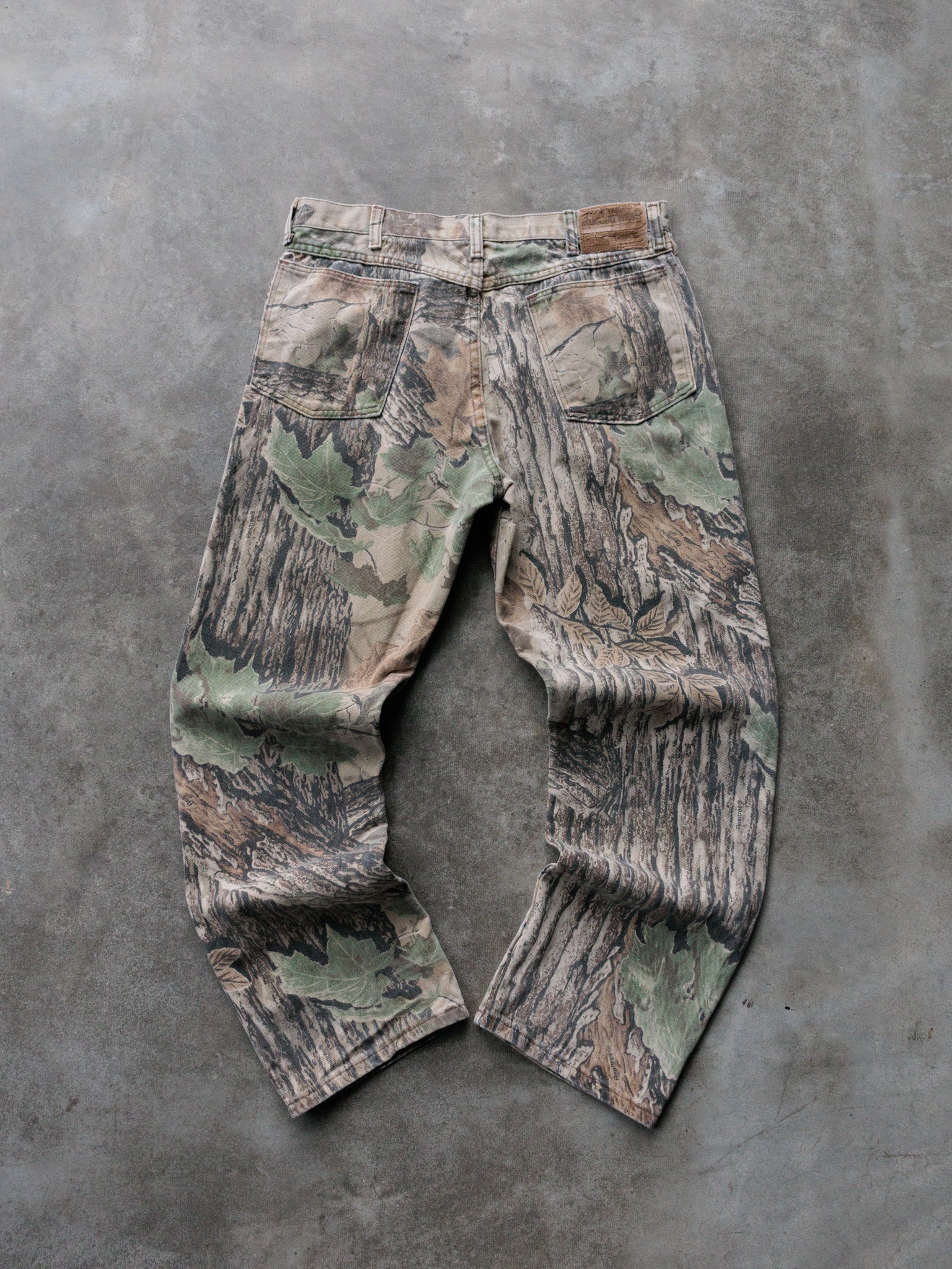Vintage Camo Rugged Wear Pants (-)
