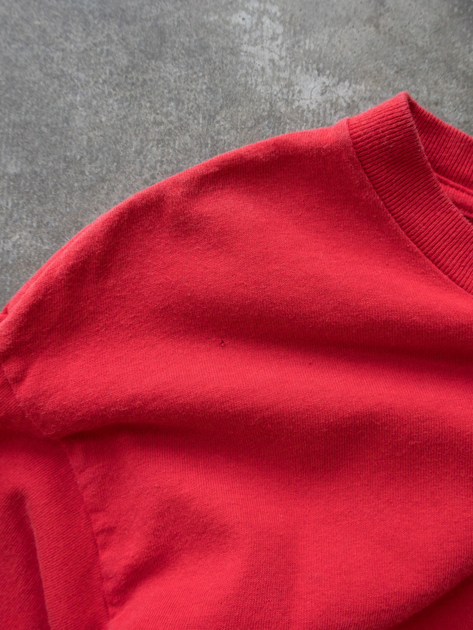 Vintage 90s Red Nike Flame Graphic Long Sleeve (18-20Y)