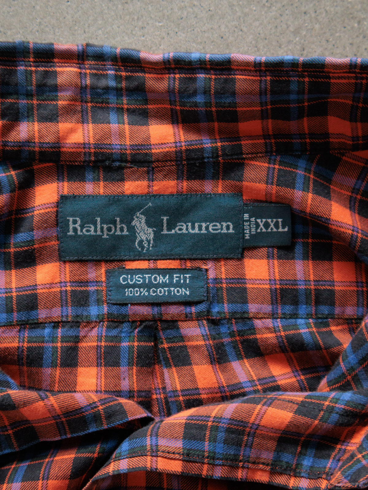 Vintage Red Plaid Ralph Lauren Shirt (2XL)