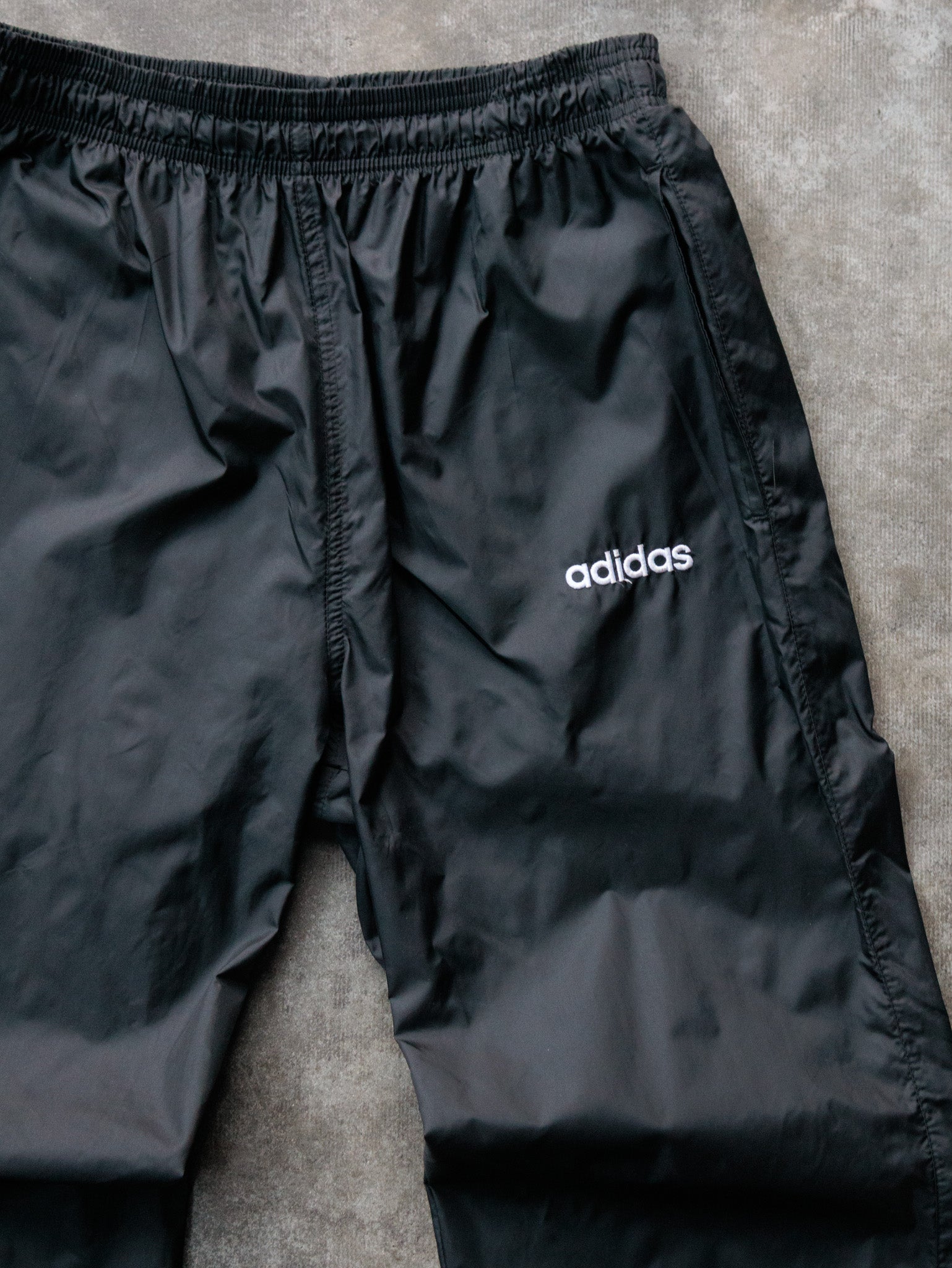 Vintage 00s Black Adidas Track Pants (S)