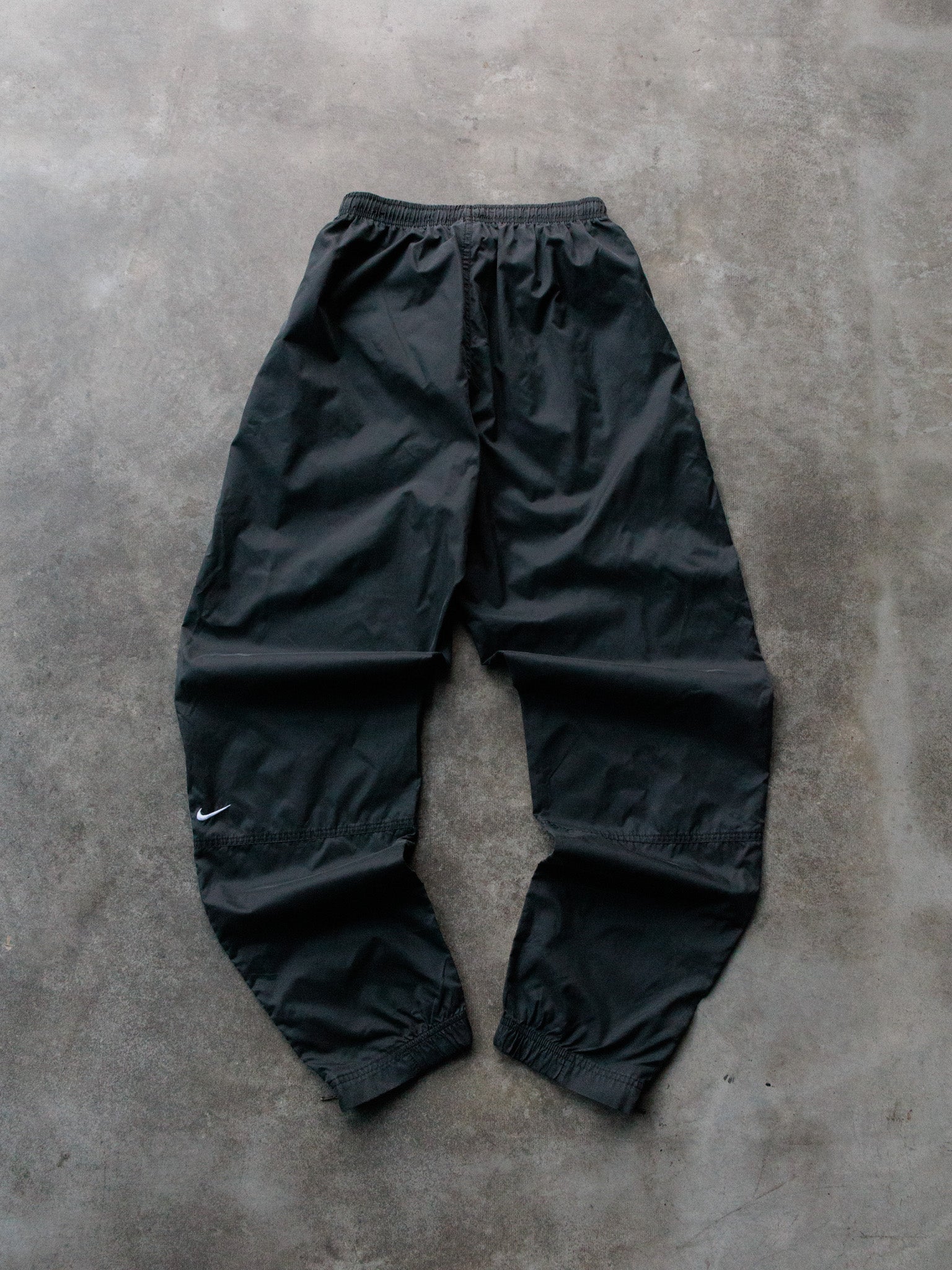 Vintage 00s Black Nike Track Pants (S)