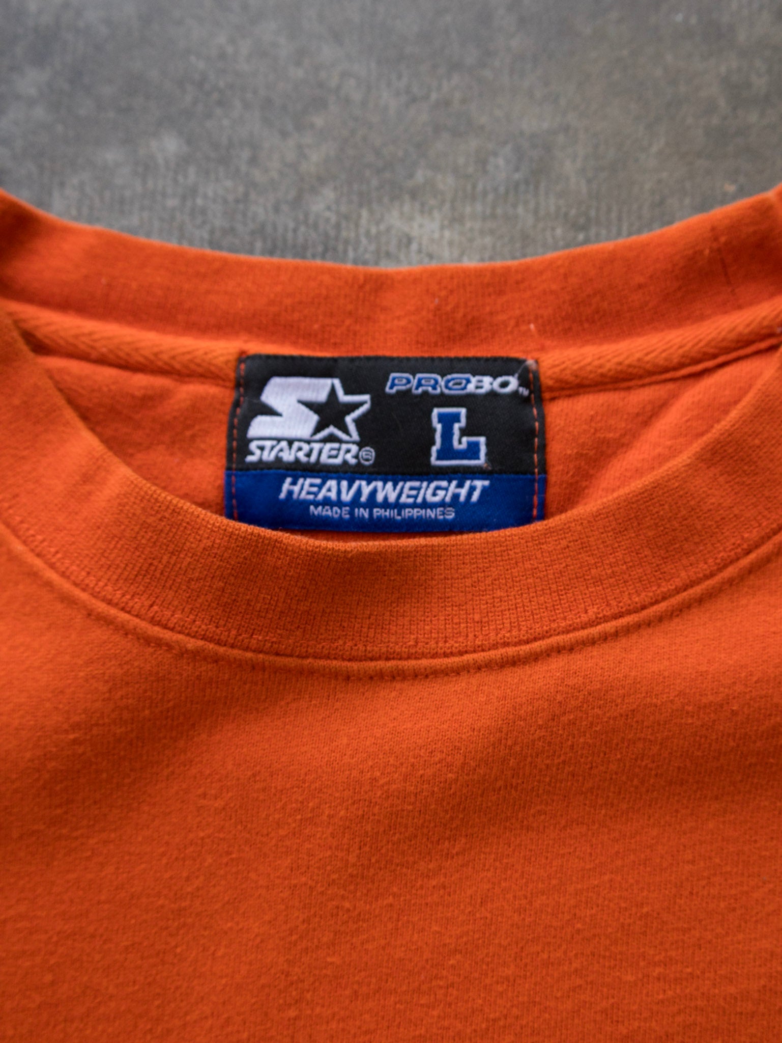 Vintage Orange Starter Sweatshirt (L)