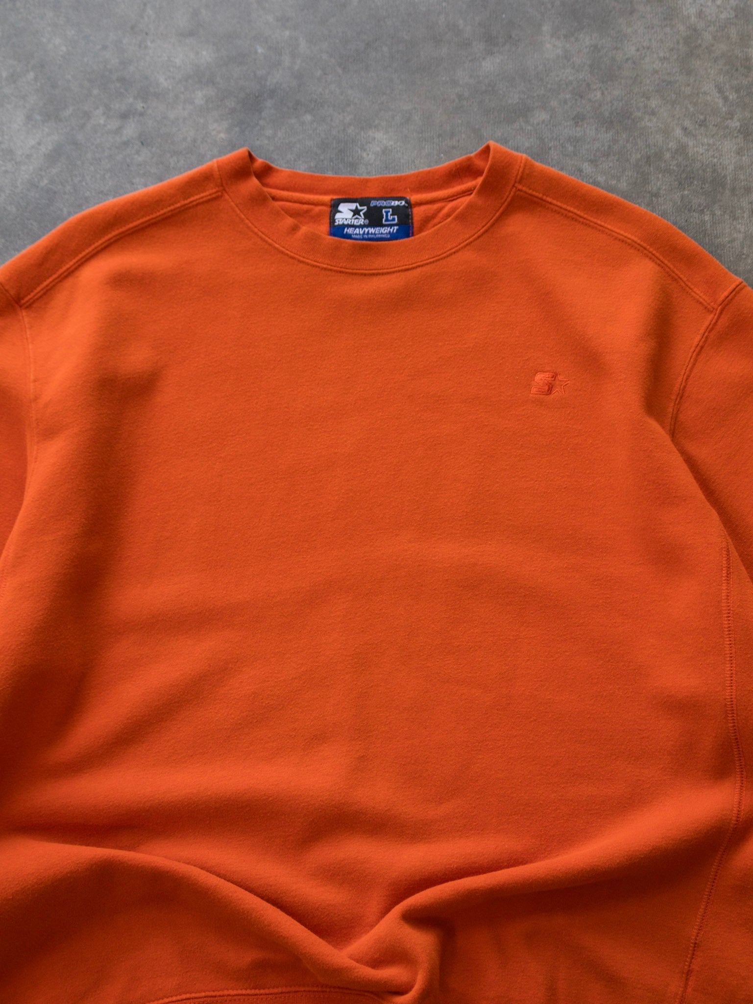 Vintage Orange Starter Sweatshirt (L)