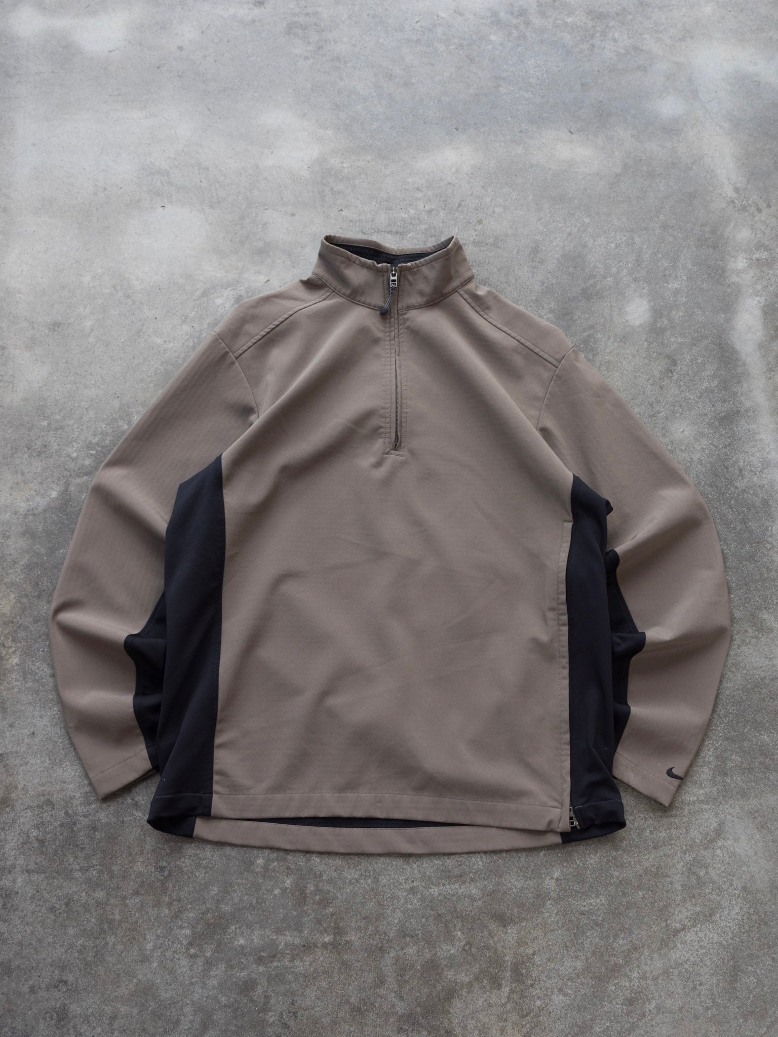 Vintage Nike ACG Brown Quarter Zip Jacket (L)