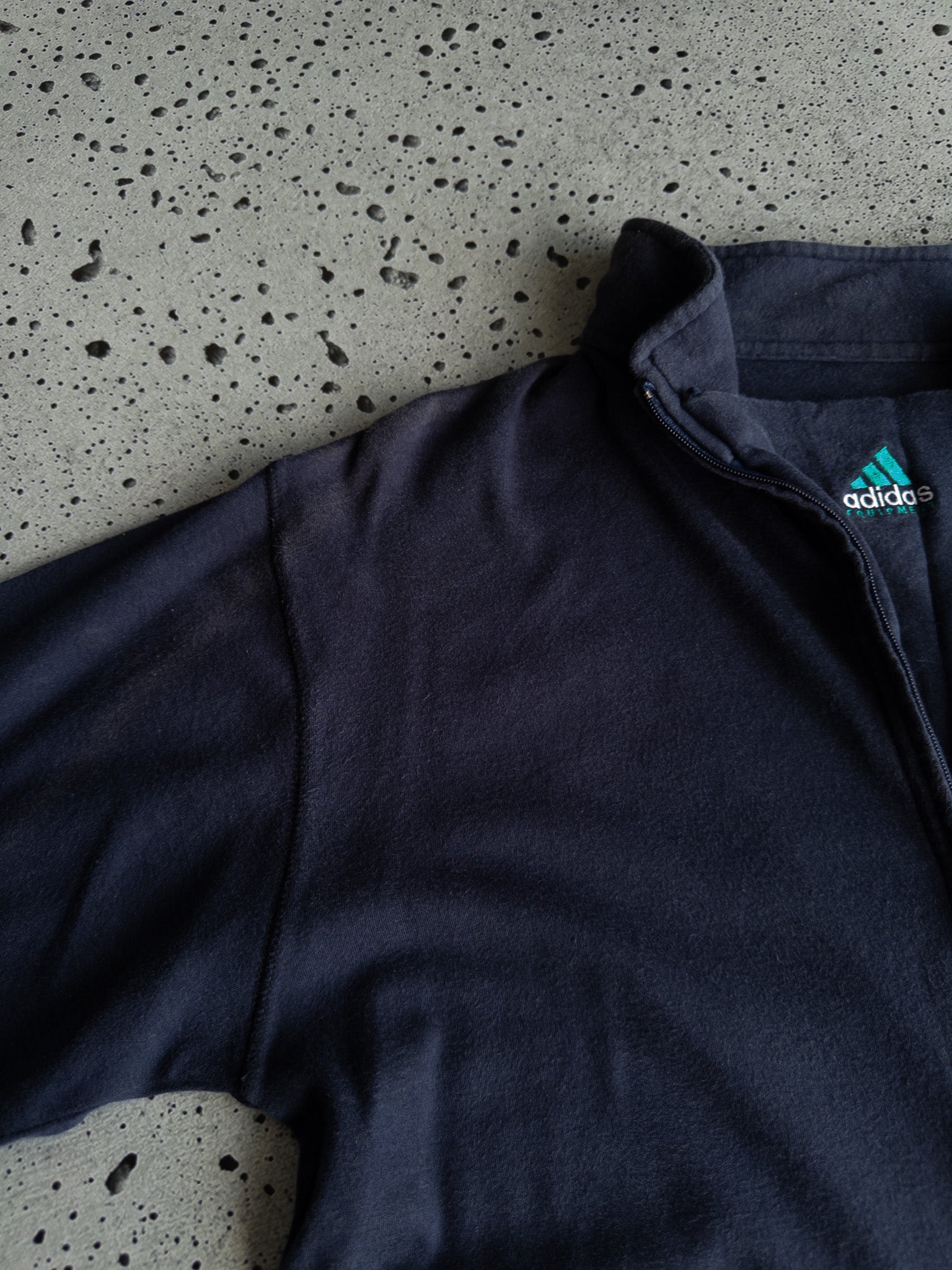 Vintage Adidas Quarter Zip Sweatshirt (M)