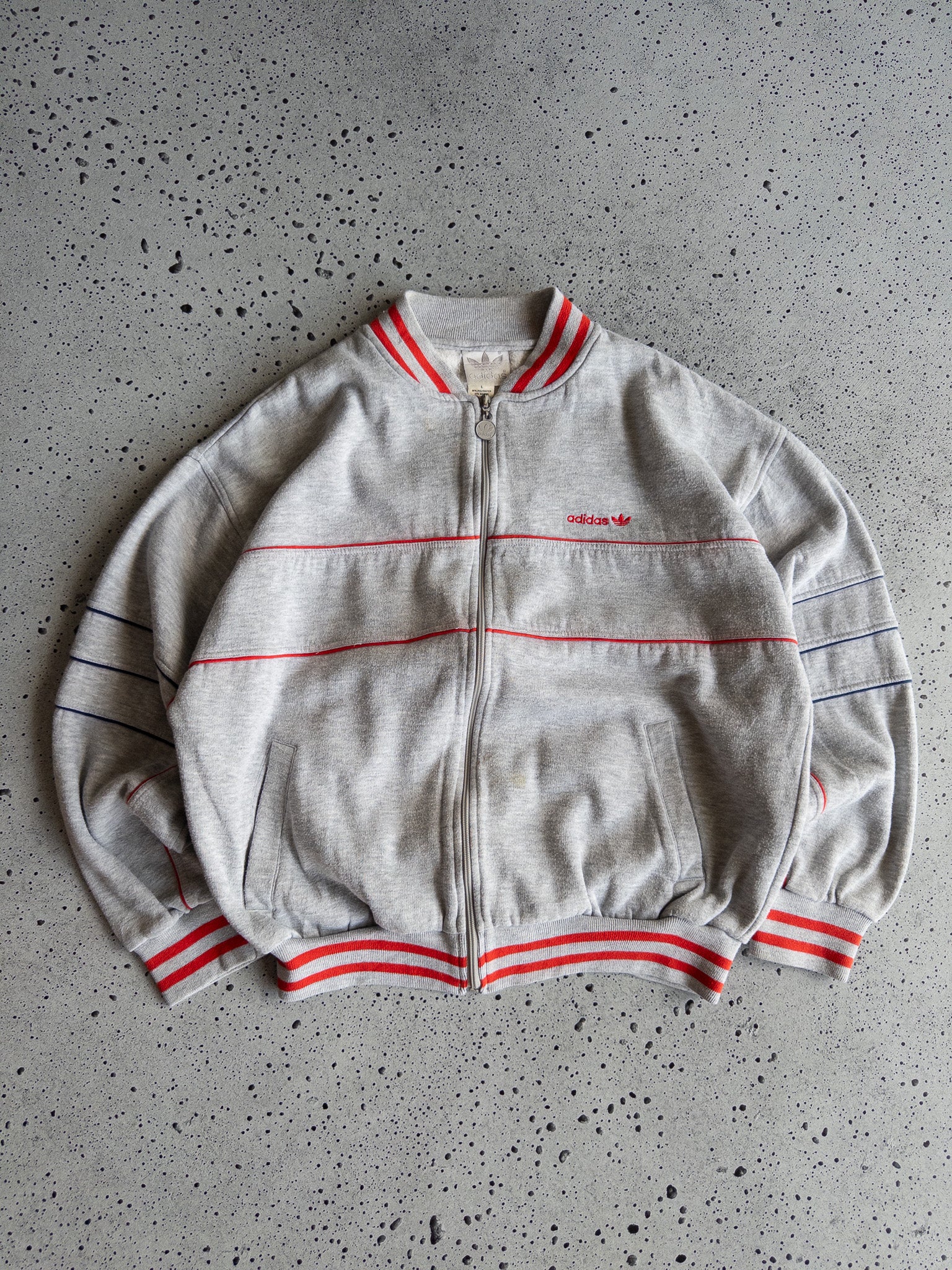 Vintage Adidas Zip Sweatshirt (L)