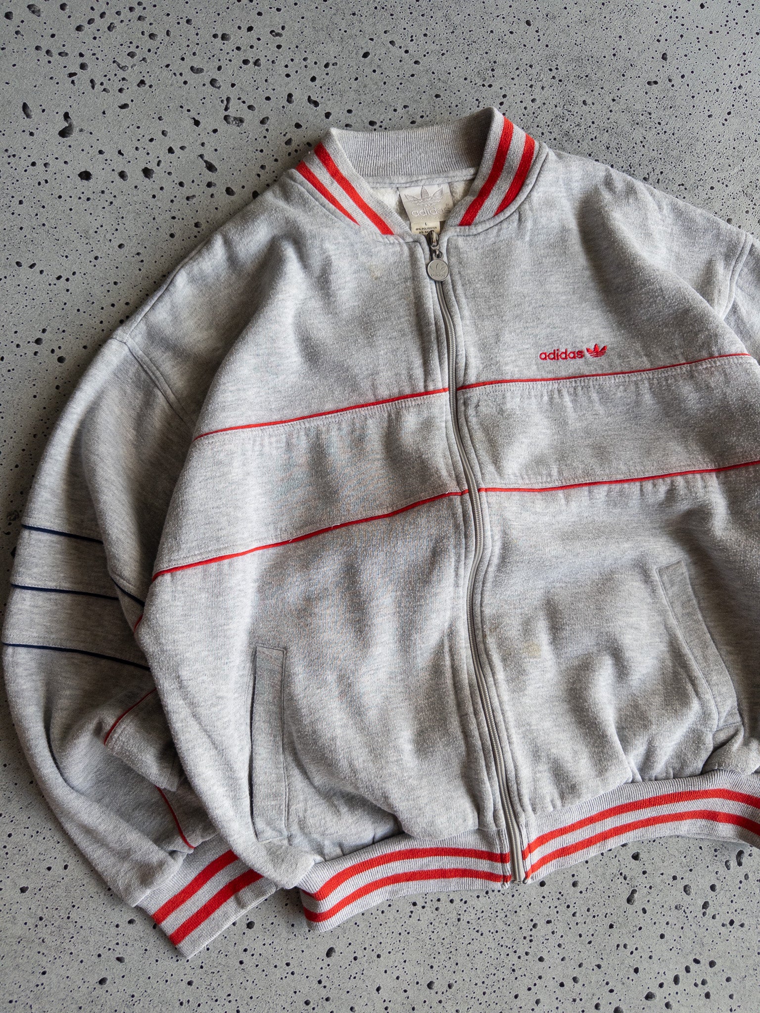 Vintage Adidas Zip Sweatshirt (L)