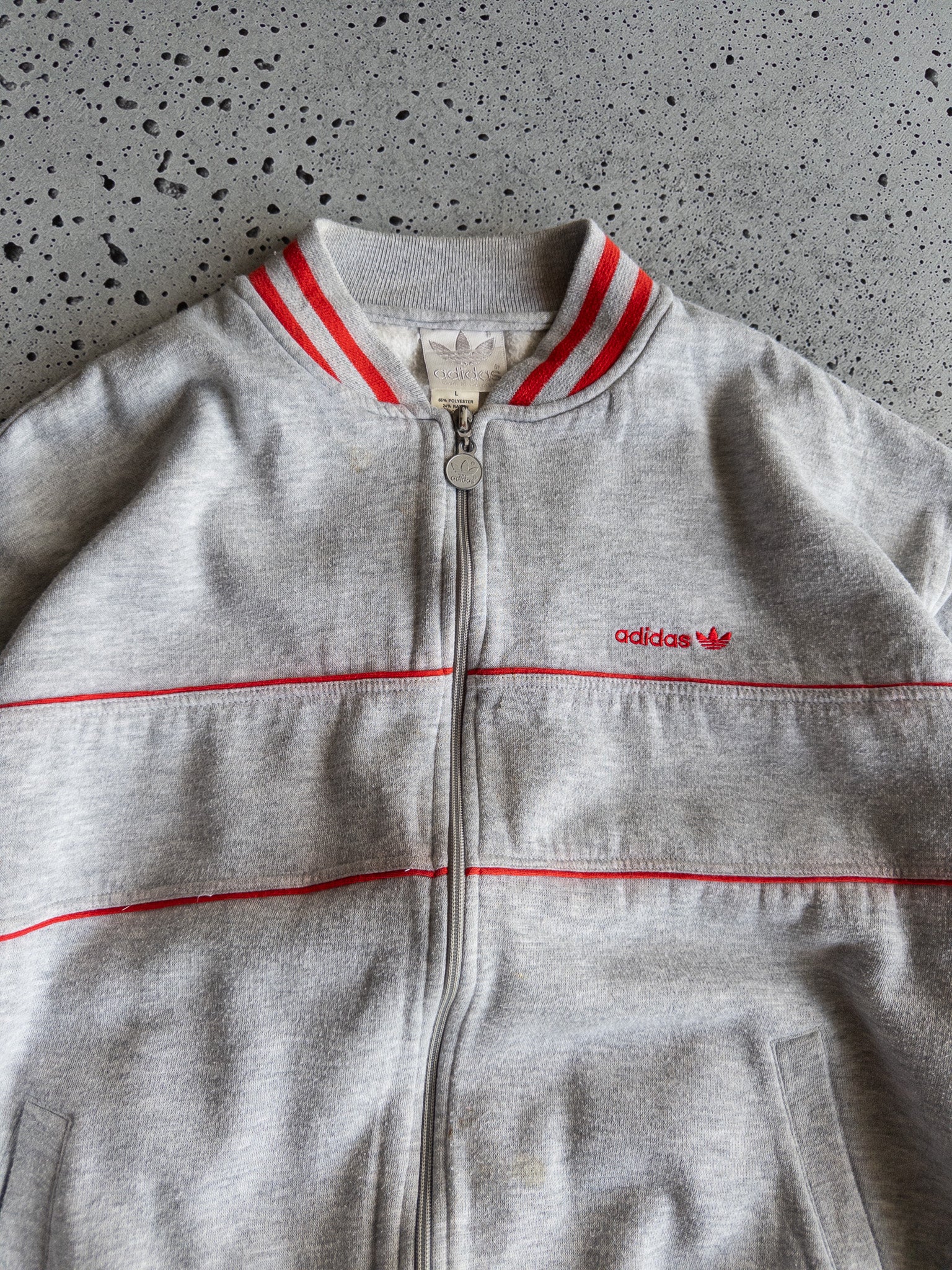 Vintage Adidas Zip Sweatshirt (L)