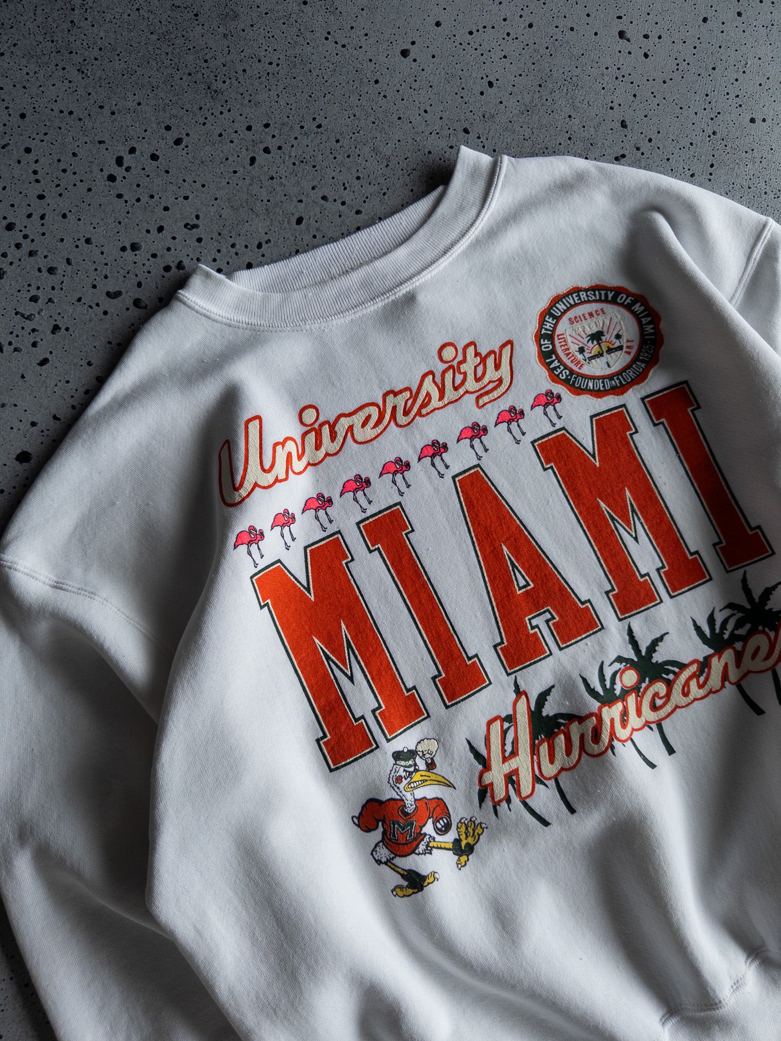 Vintage Miami Hurricanes Sweatshirt (XL)