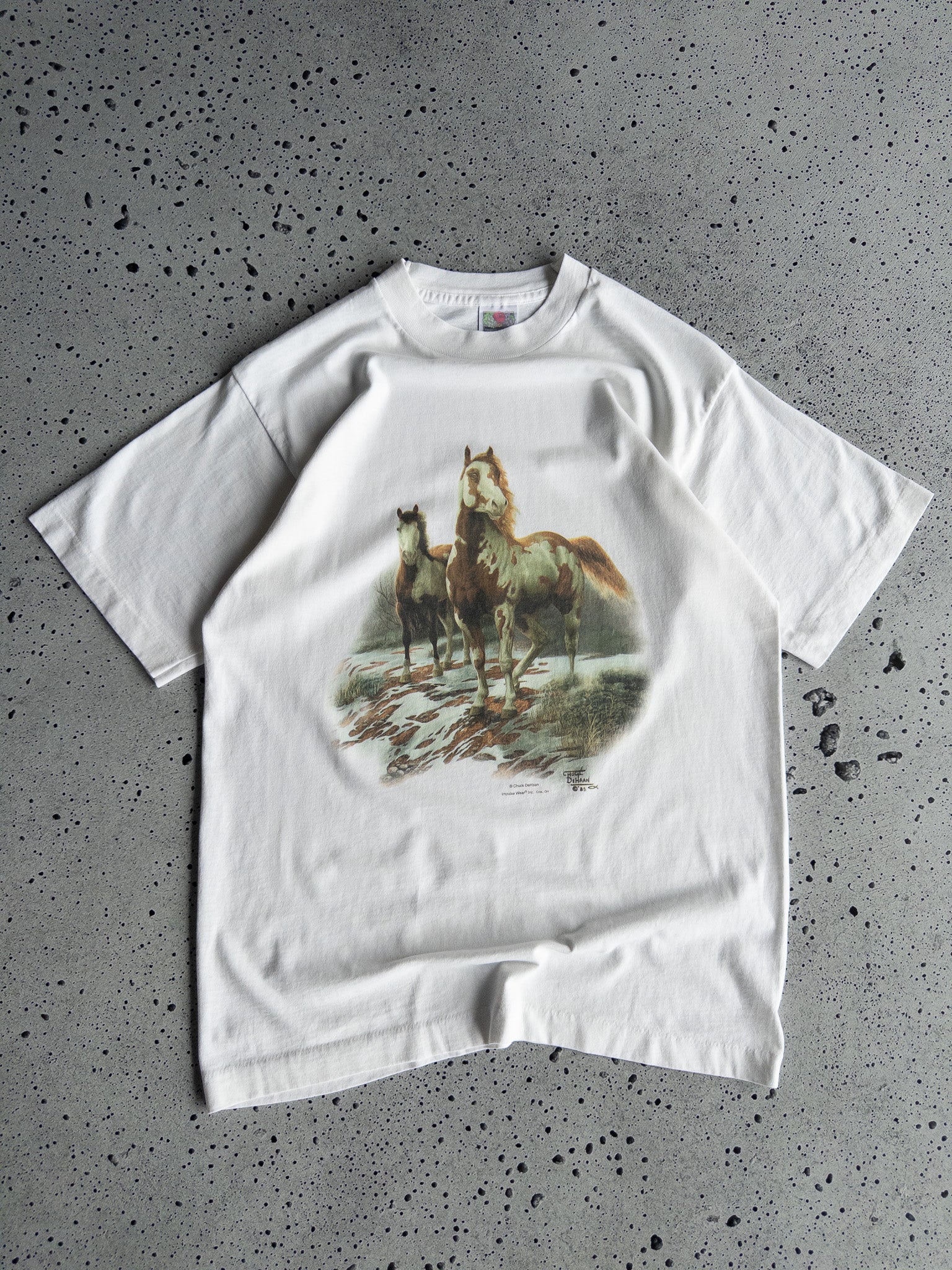 Vintage 1985 Wild horse Tee (M)