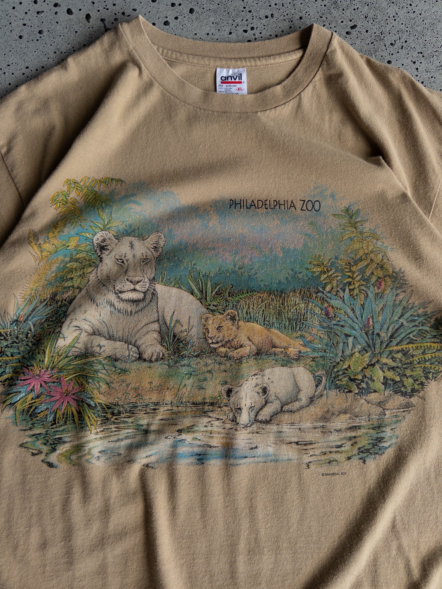 Vintage '90s Philadelphia Zoo Tee (XL)