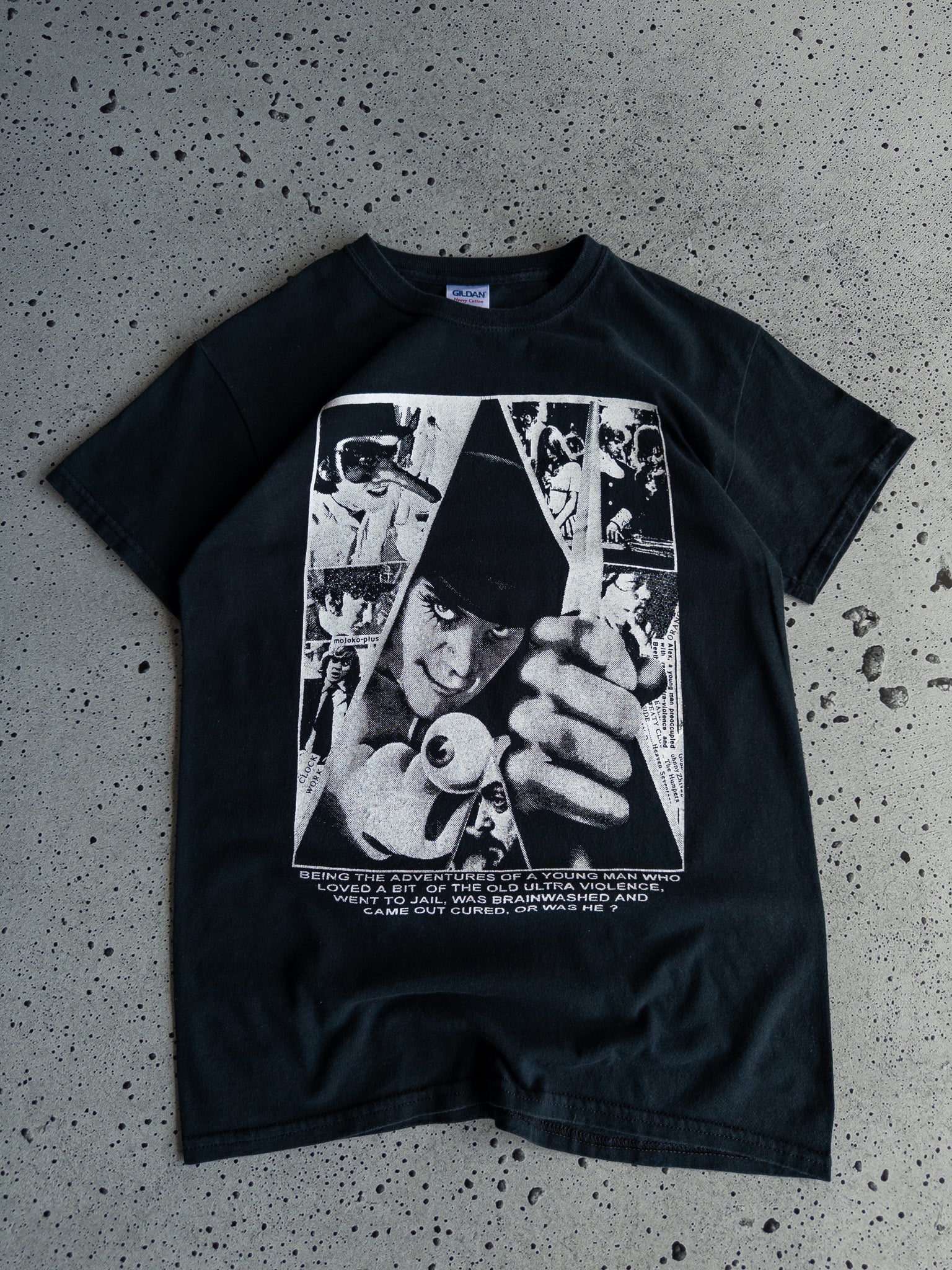 Vintage '90s Clockwork Orange Movie Promo Tee (S)