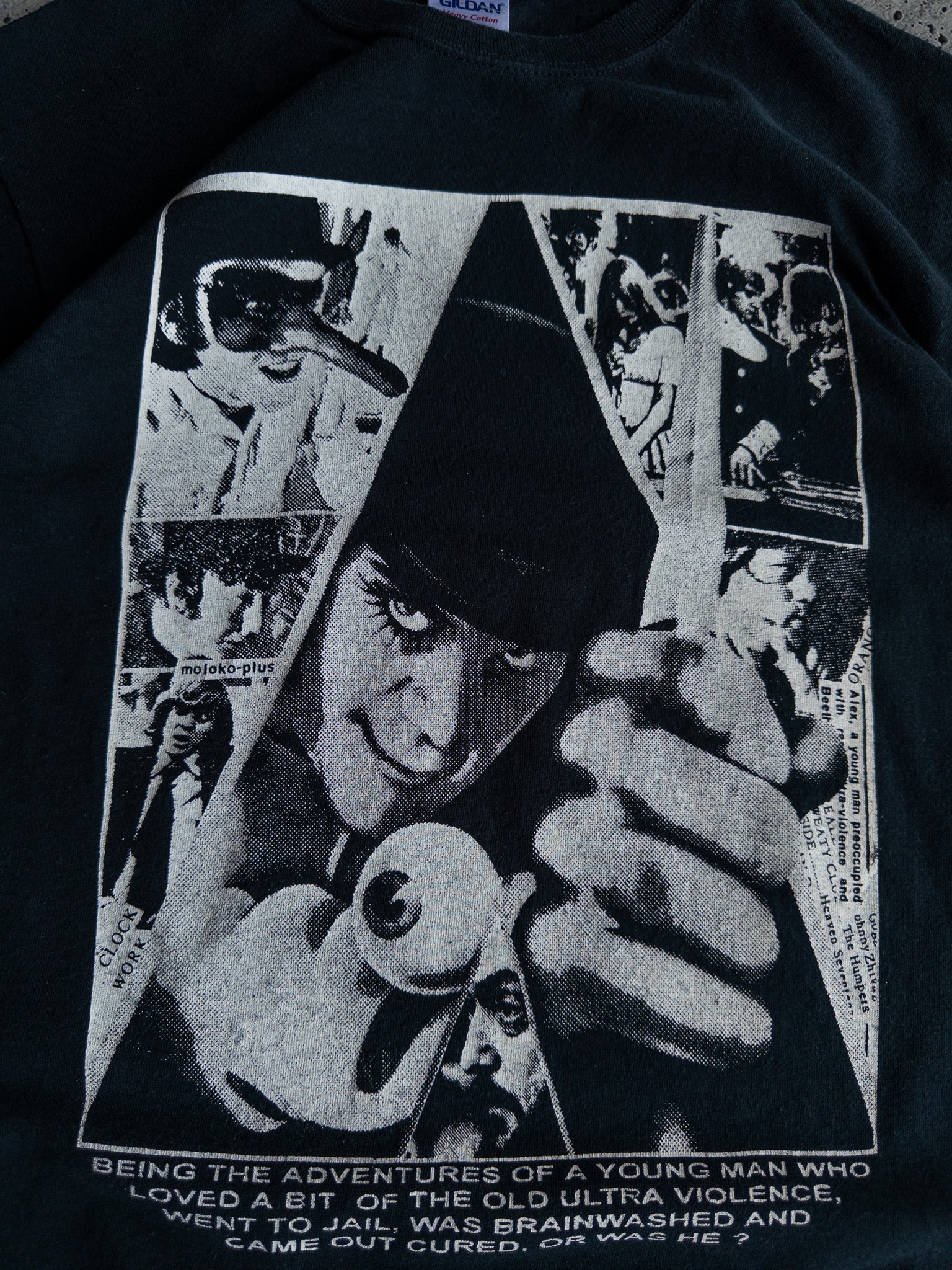 Vintage '90s Clockwork Orange Movie Promo Tee (S)