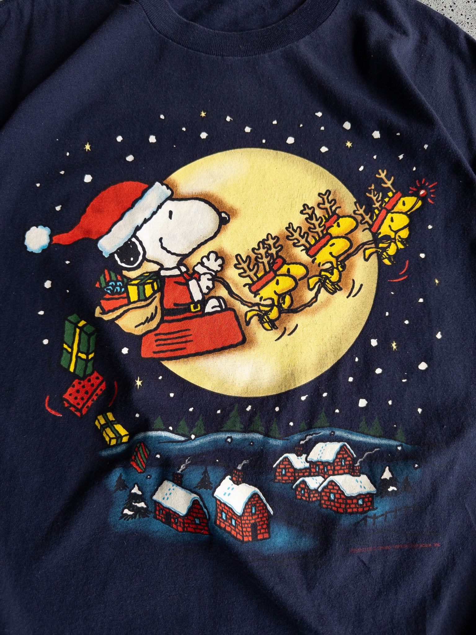 Vintage Snoopy Christmas Tee (XL)