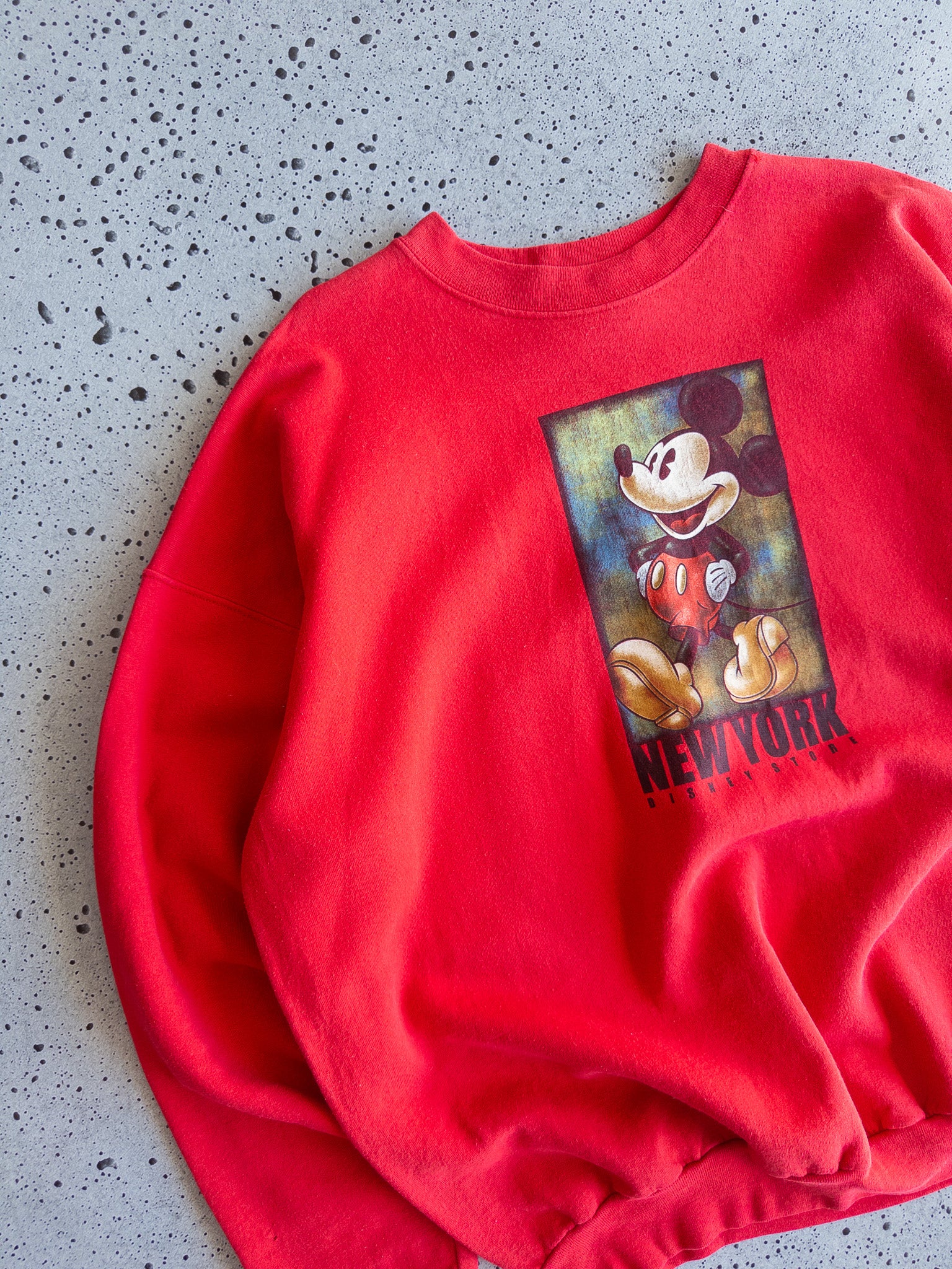 Vintage Mickey Mouse New York Sweatshirt (XL)