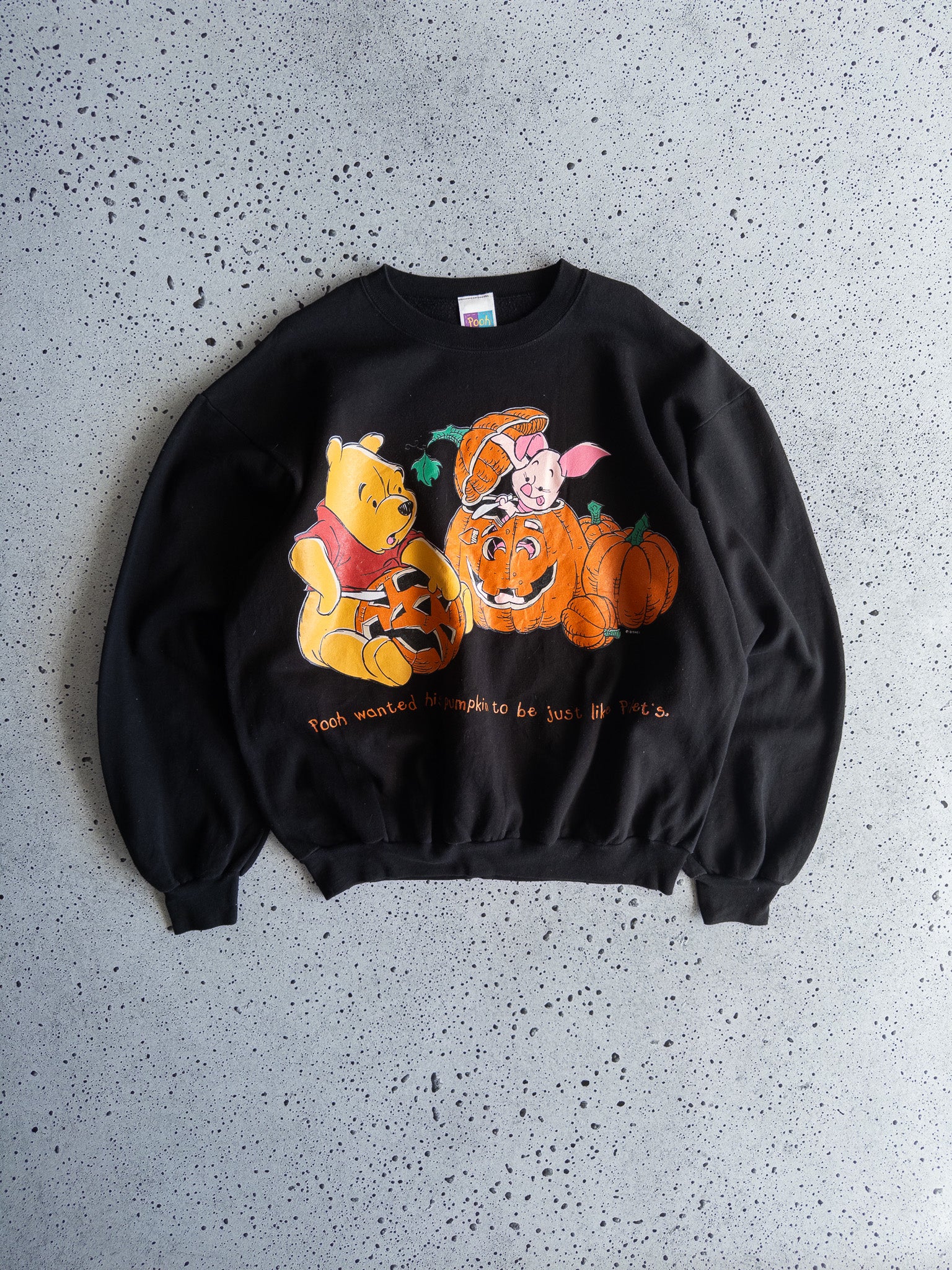Vintage Pooh & Piglet Sweatshirt (L)