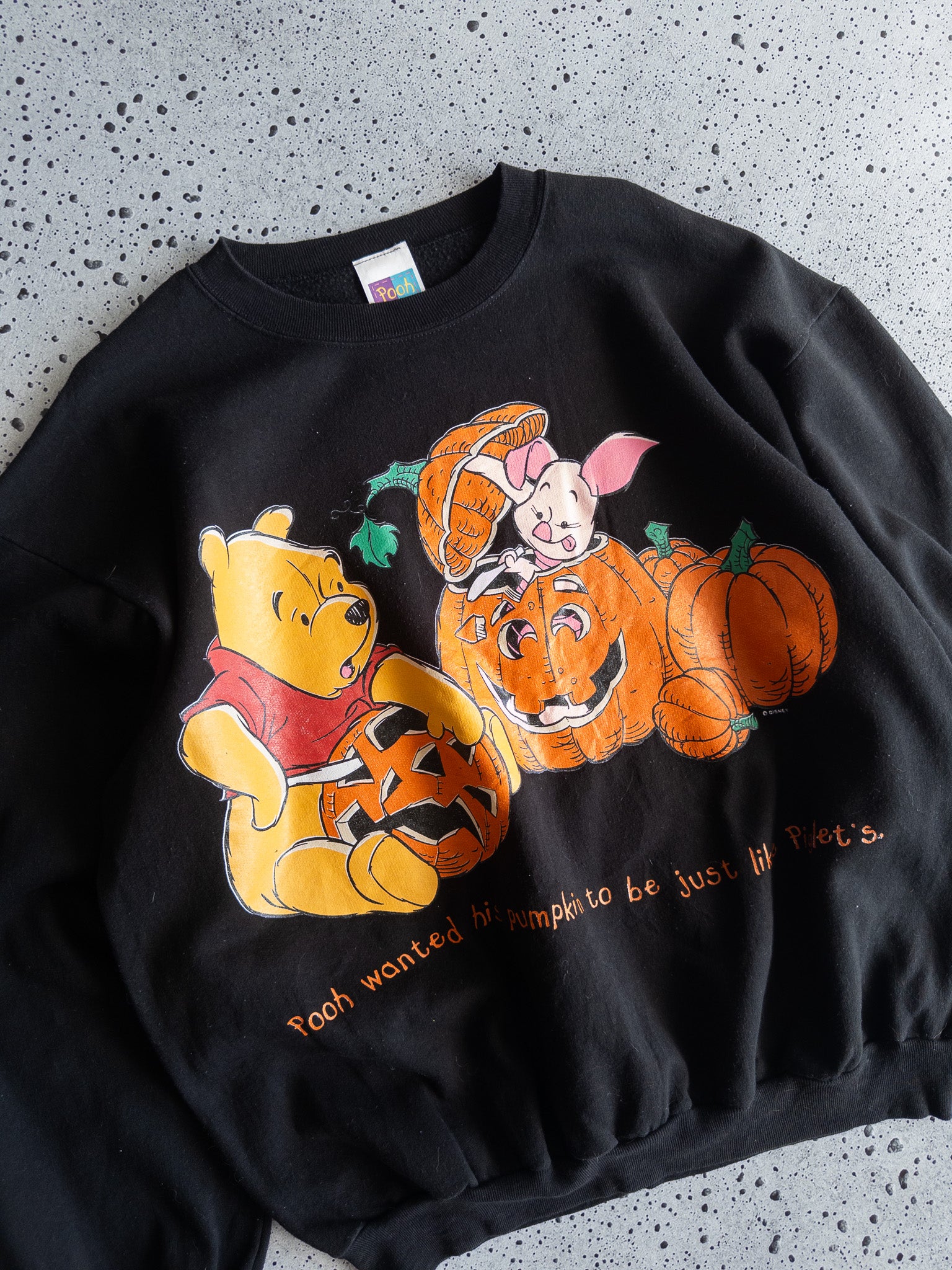 Vintage Pooh & Piglet Sweatshirt (L)