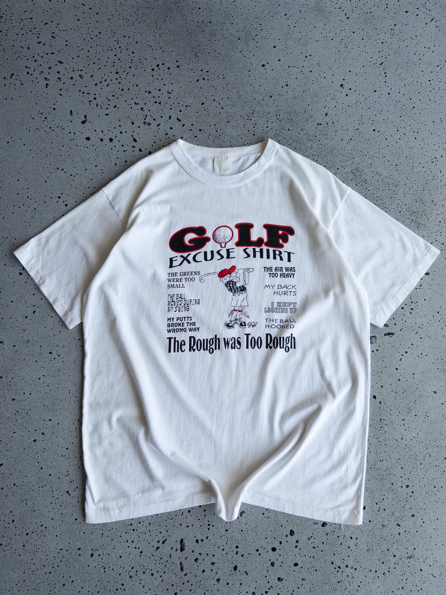 Vintage '90s Golf Excuses Tee (XL)