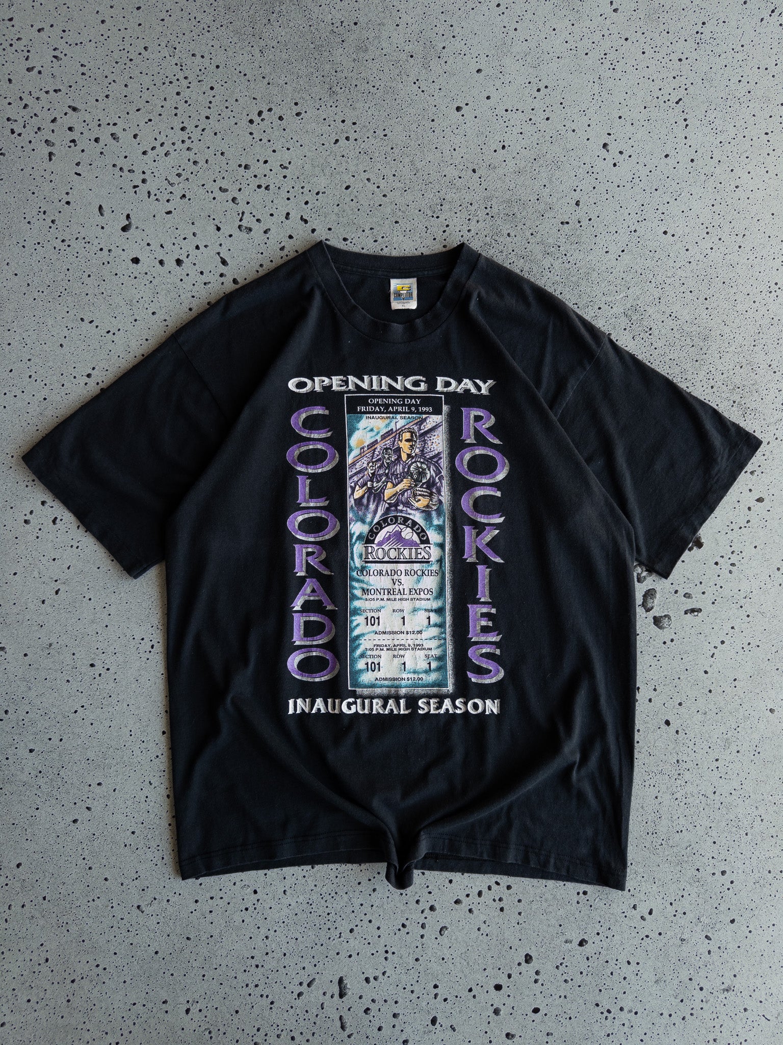 Vintage 1993 Colorado Rockies Tee (L)