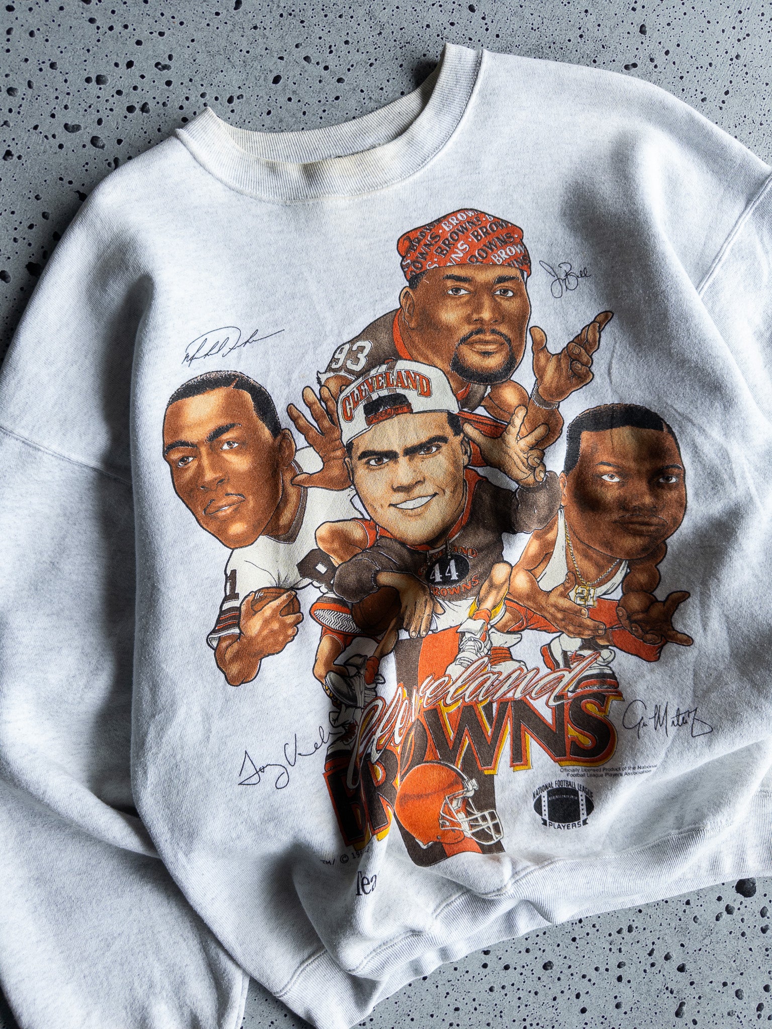 Vintage Cleveland Browns Caricature Sweatshirt (L)