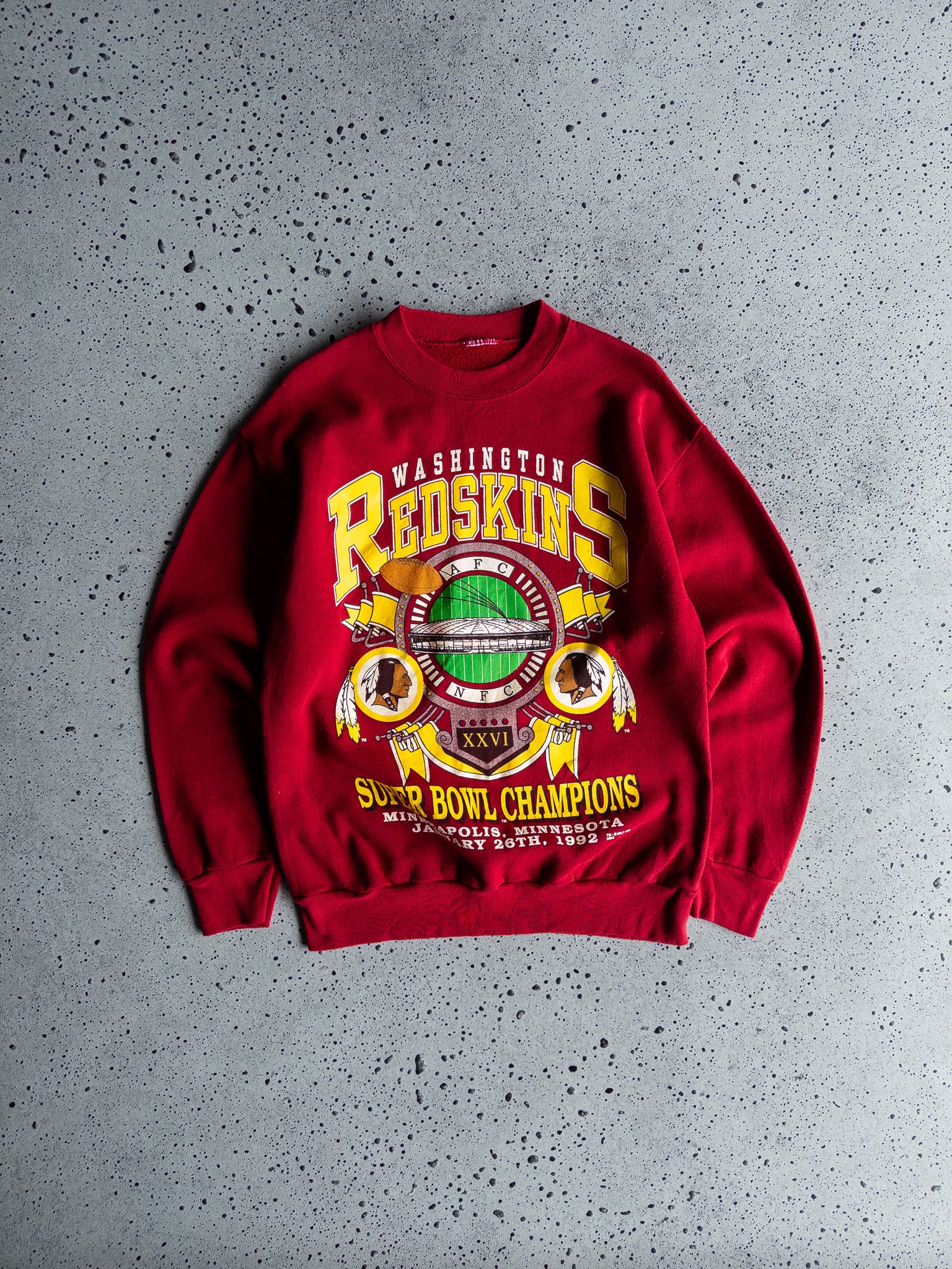 Vintage Washington Redskins Superbowl Champions 1992 Sweatshirt (M)