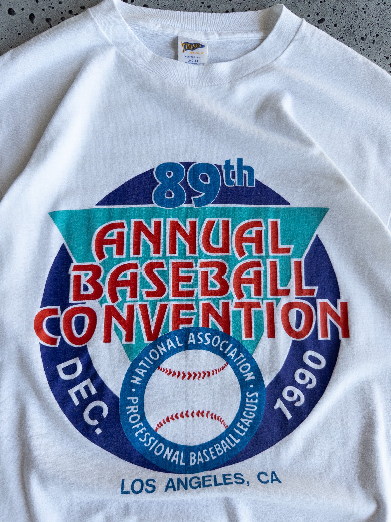 Vintage 1990 Baseball Convention LA Tee (L)