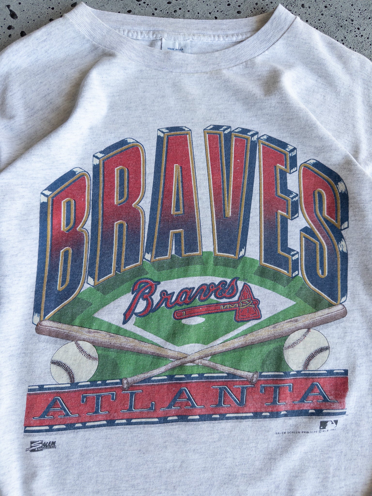 Vintage 1991 Atlanta Braves Tee (XL)