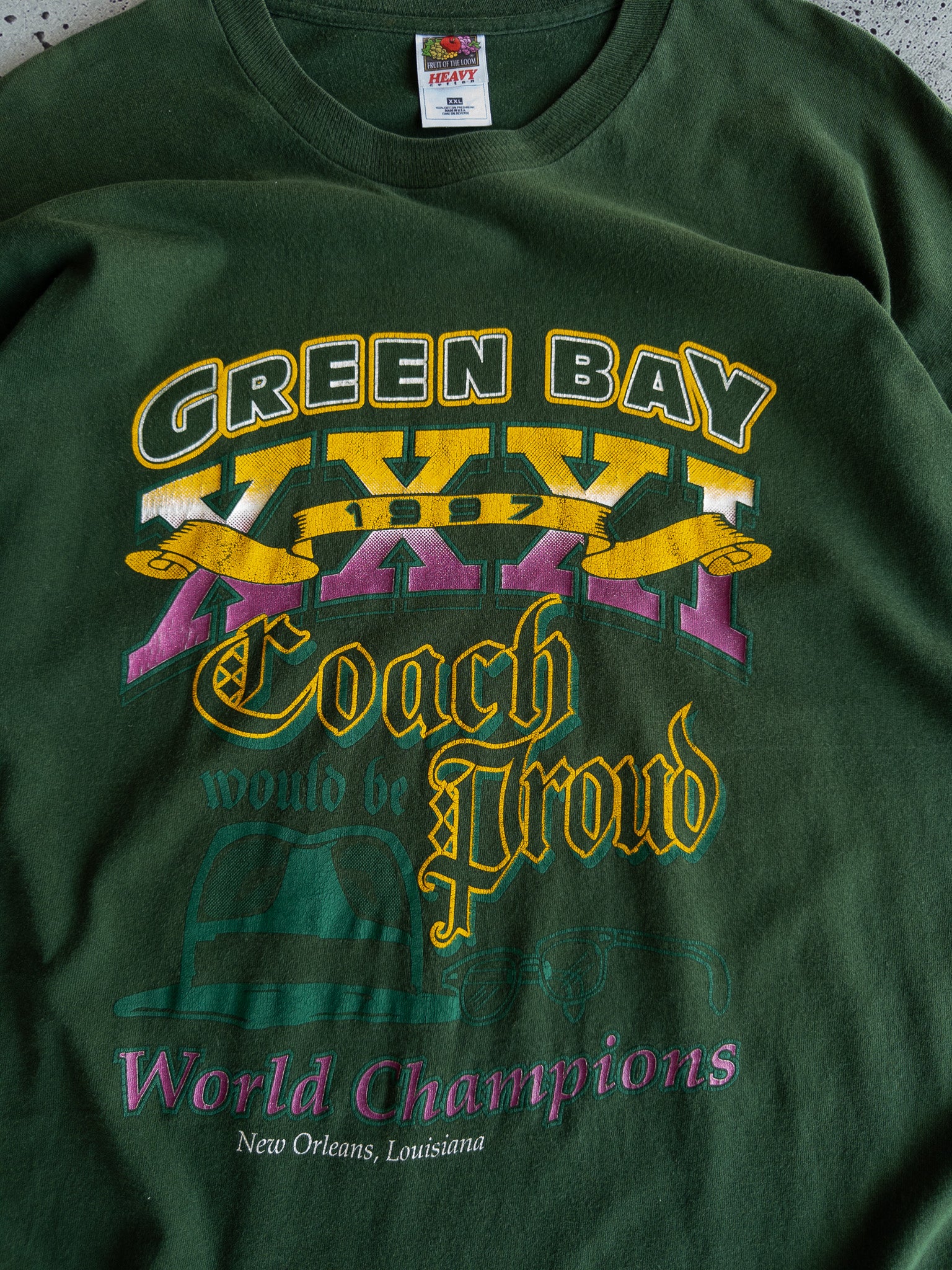 Vintage 1997 Green Bay Packers Tee (2XL)