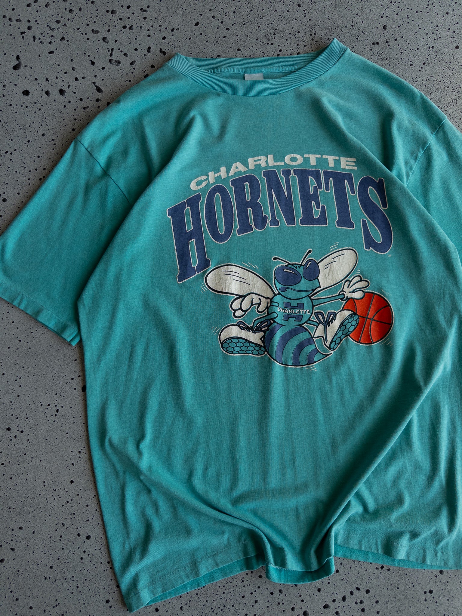 Vintage 80's Charlotte Hornets Tee (XL)