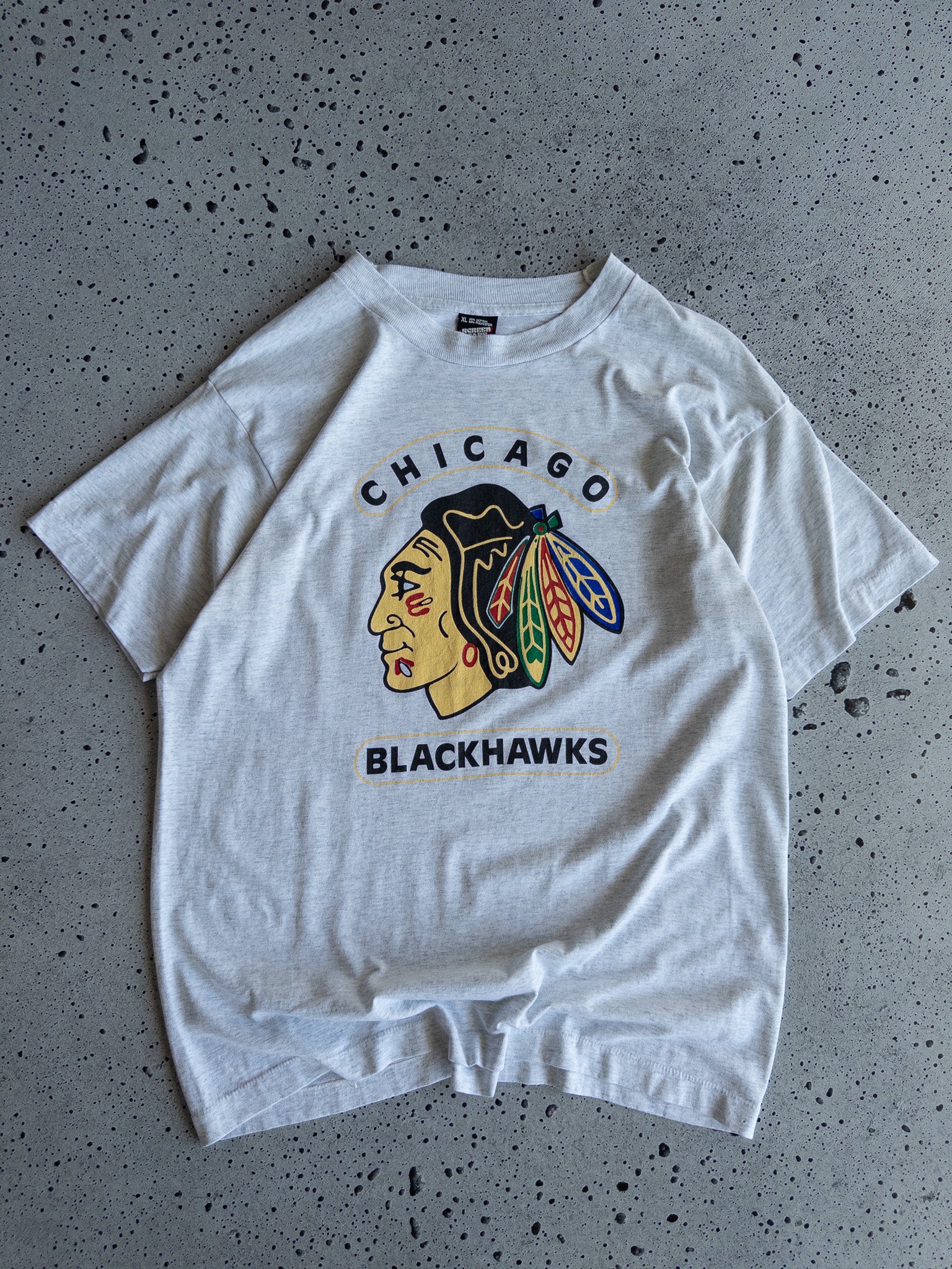 Vintage Chicago Blackhawks Tee (XL)