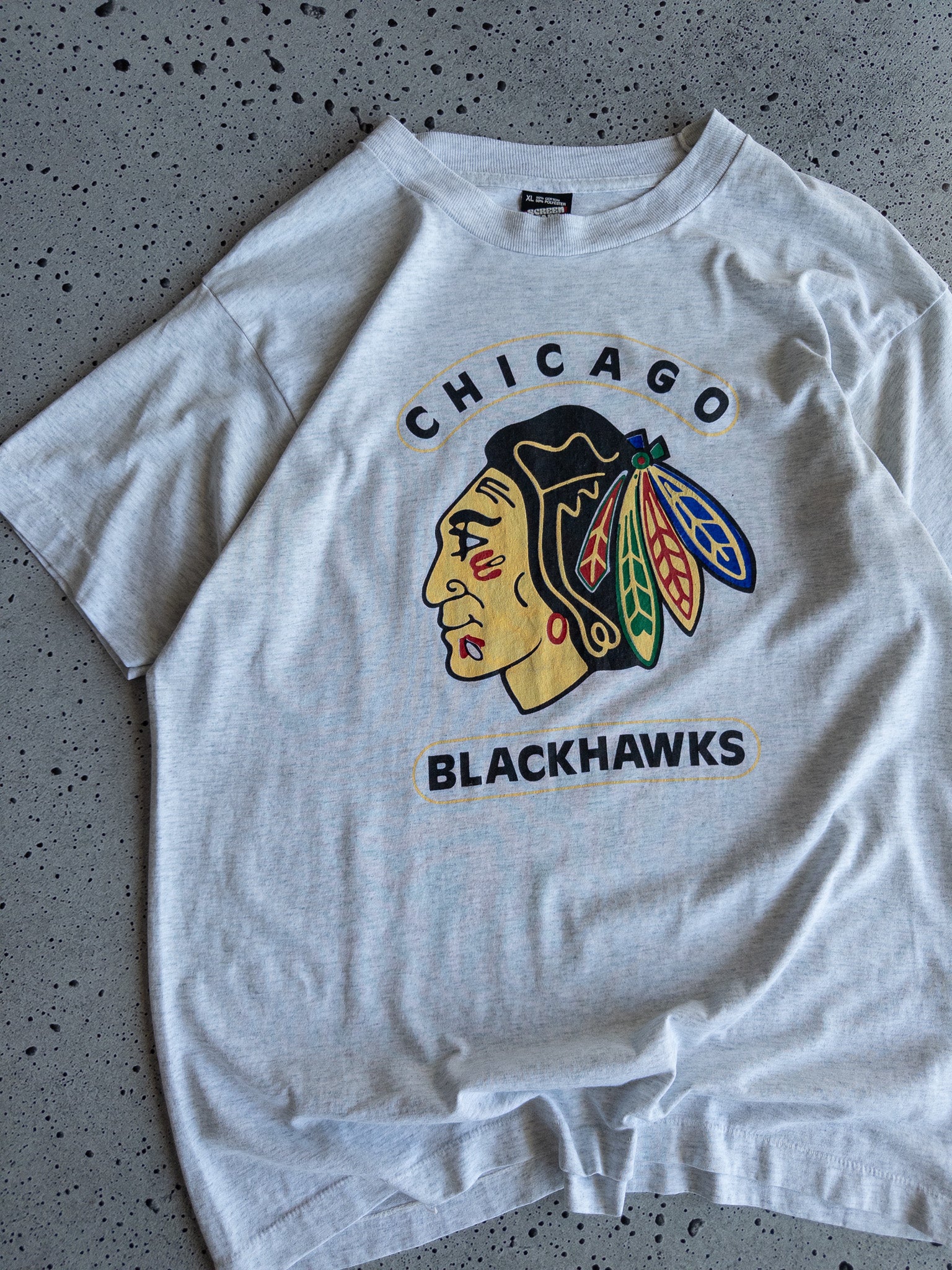 Vintage Chicago Blackhawks Tee (XL)