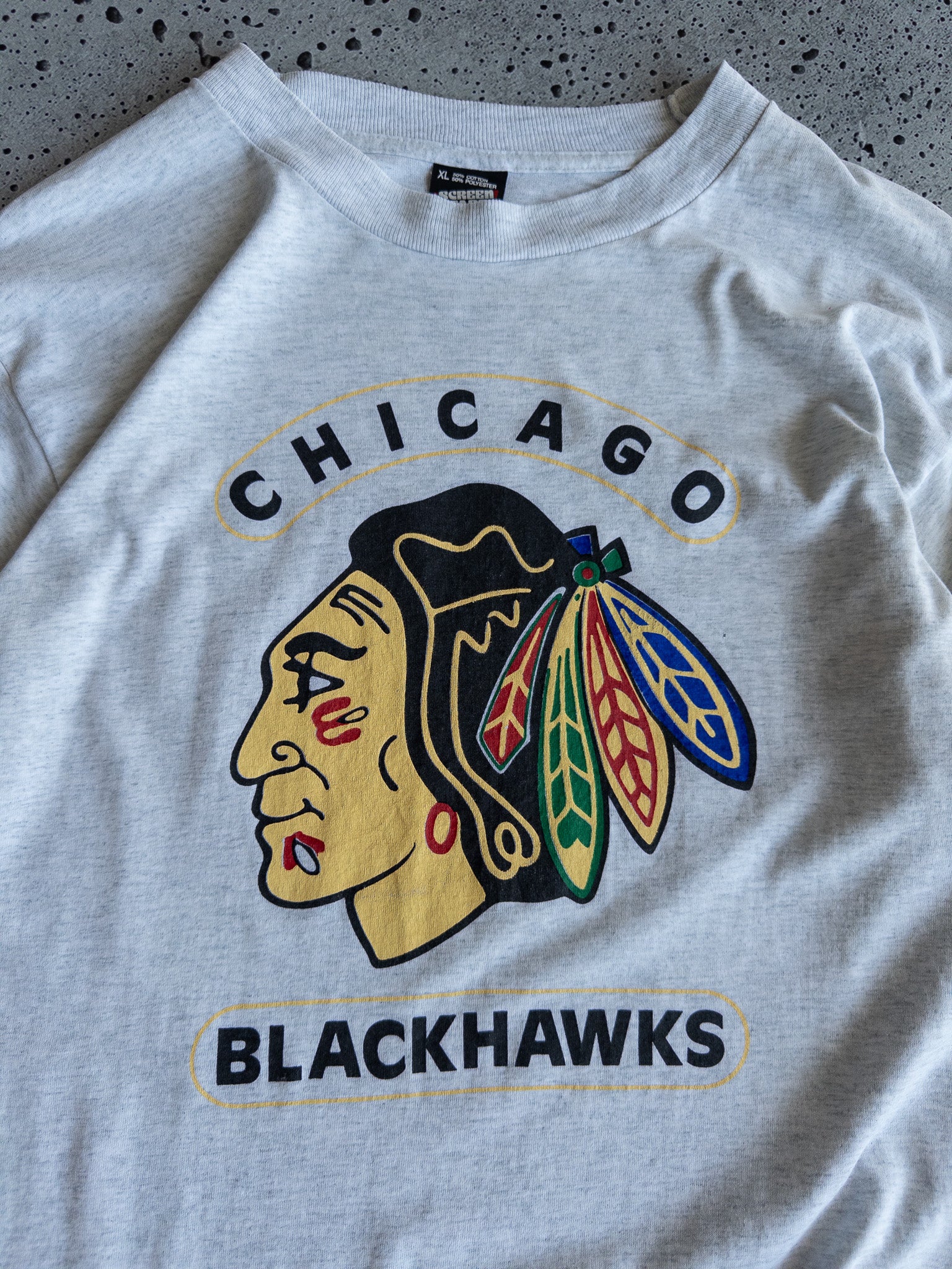 Vintage Chicago Blackhawks Tee (XL)