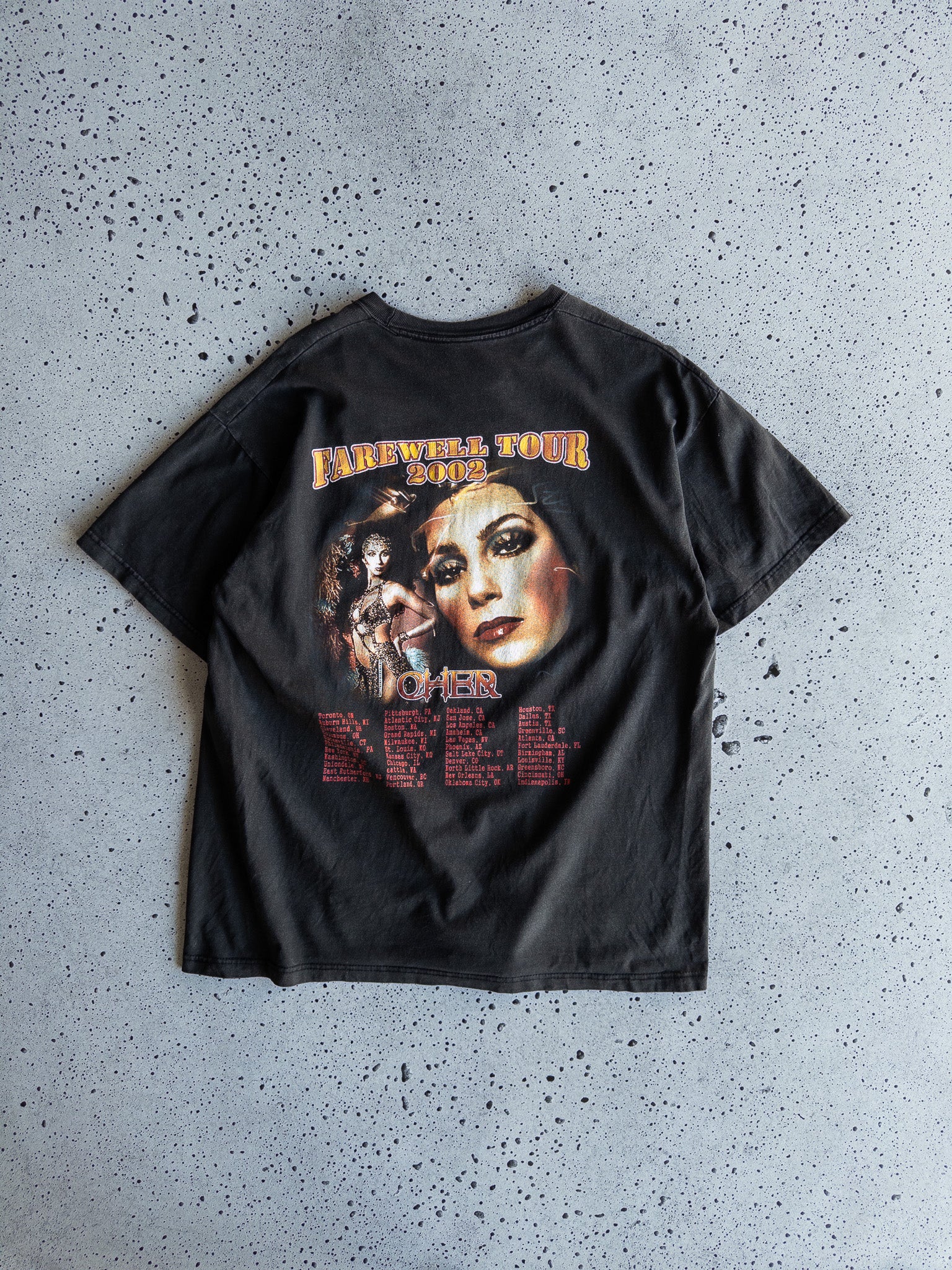 Vintage Cher Farewell Tour 2002 Tee (XL)