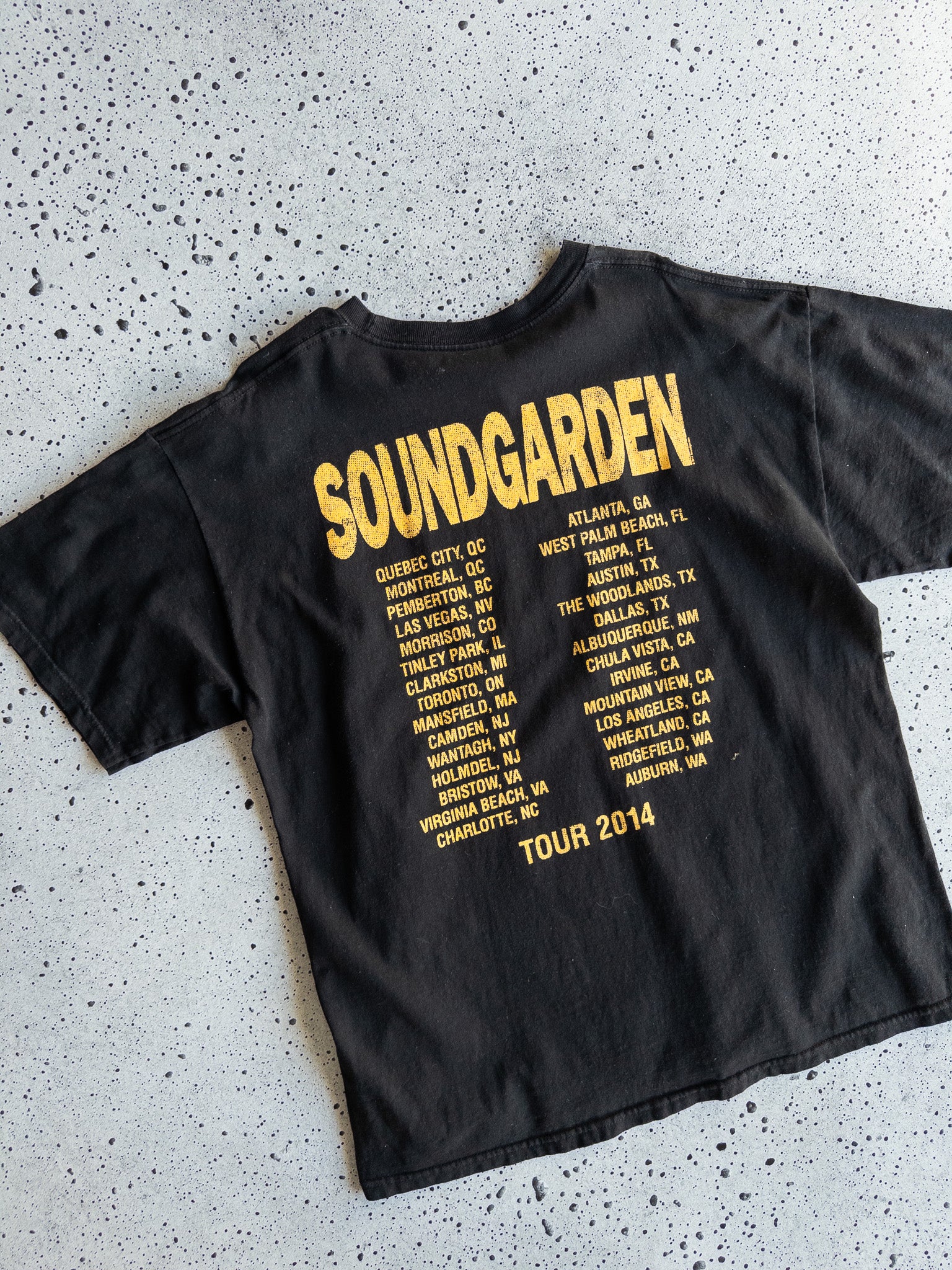 Vintage Soundgarden 2014 Tour Tee (XL)