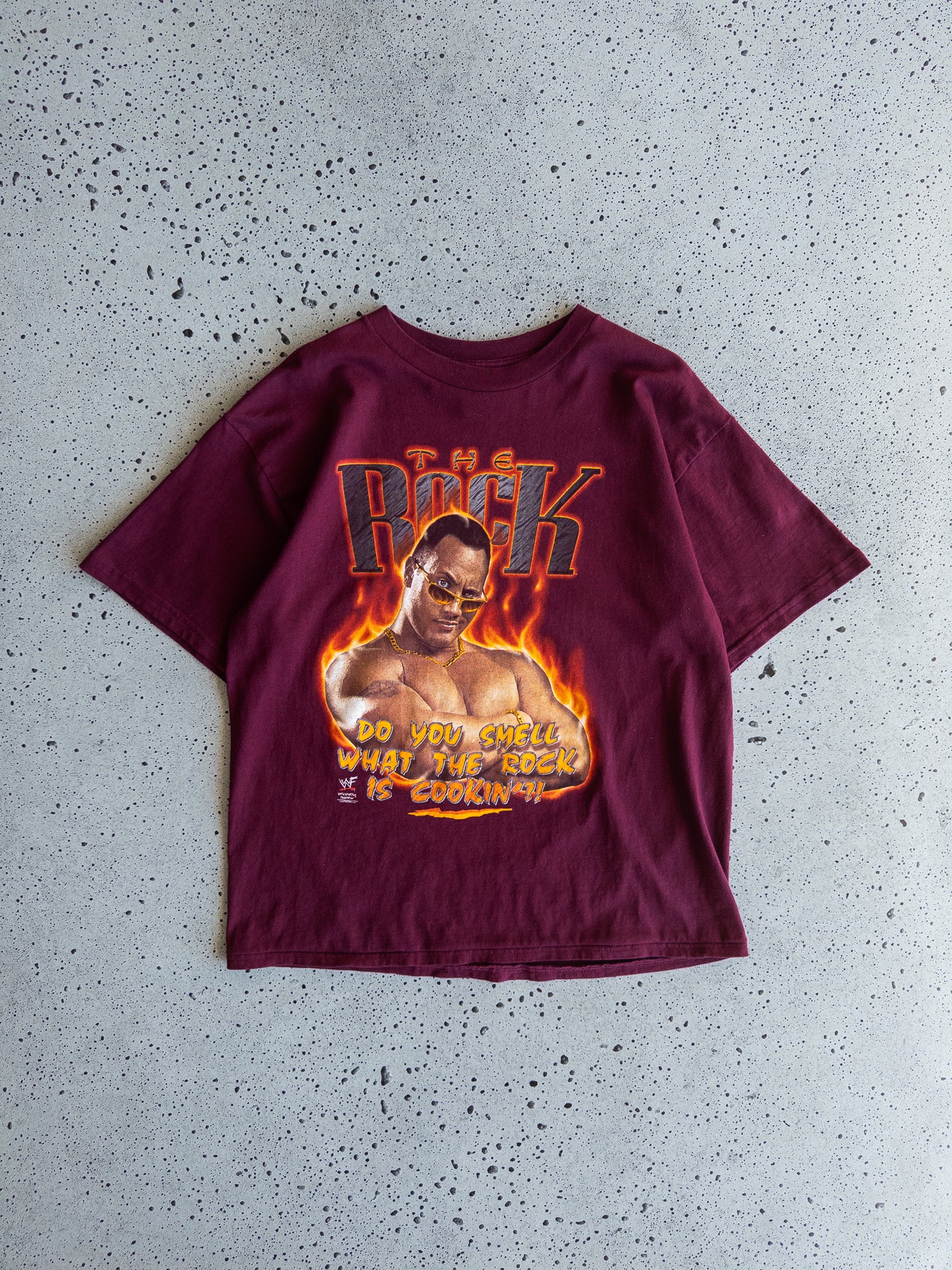 Vintage Do You Smell What THE ROCK Is Cookin' Tee (XL)