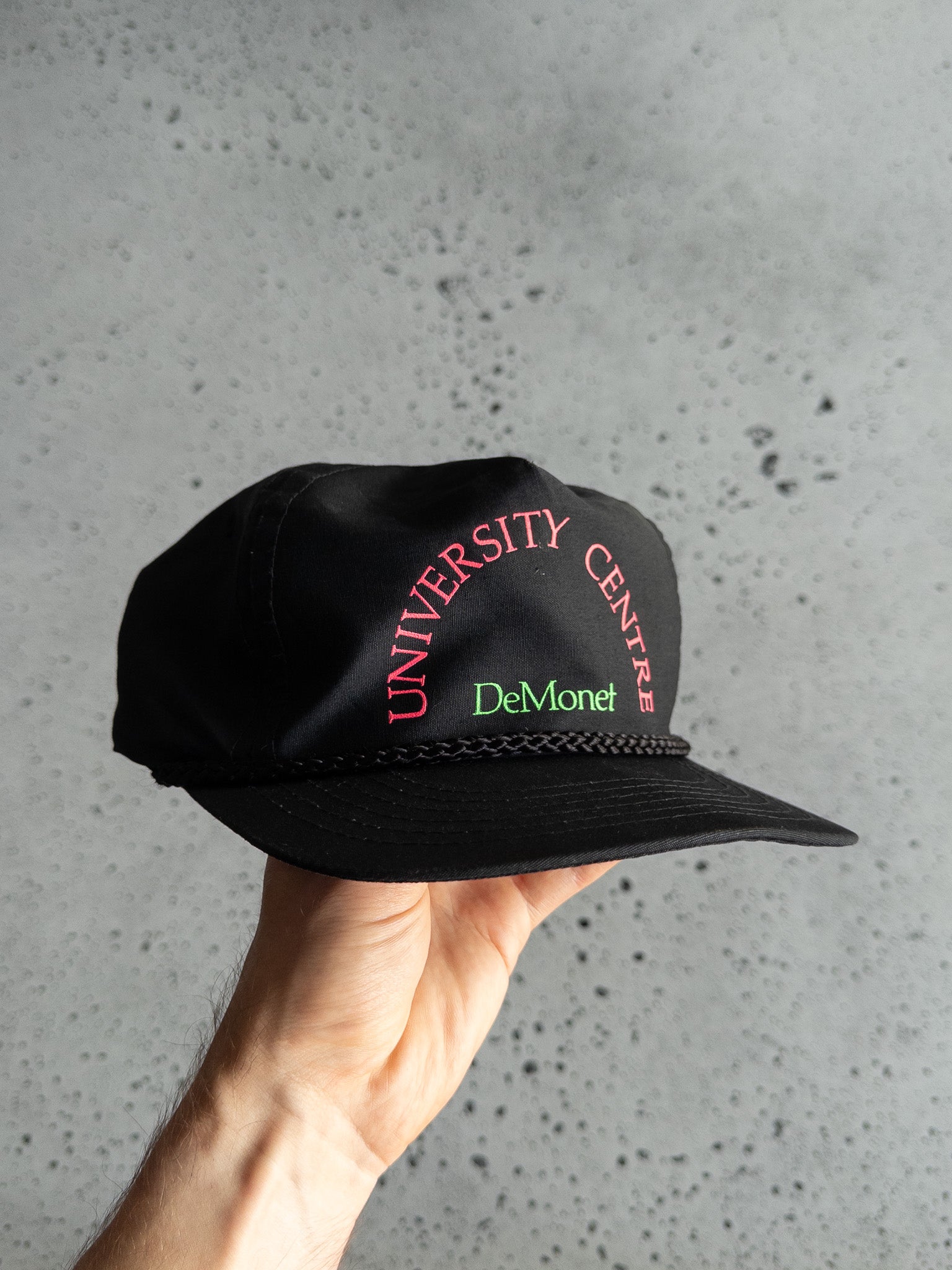 Vintage DeMonet University Rope Hat