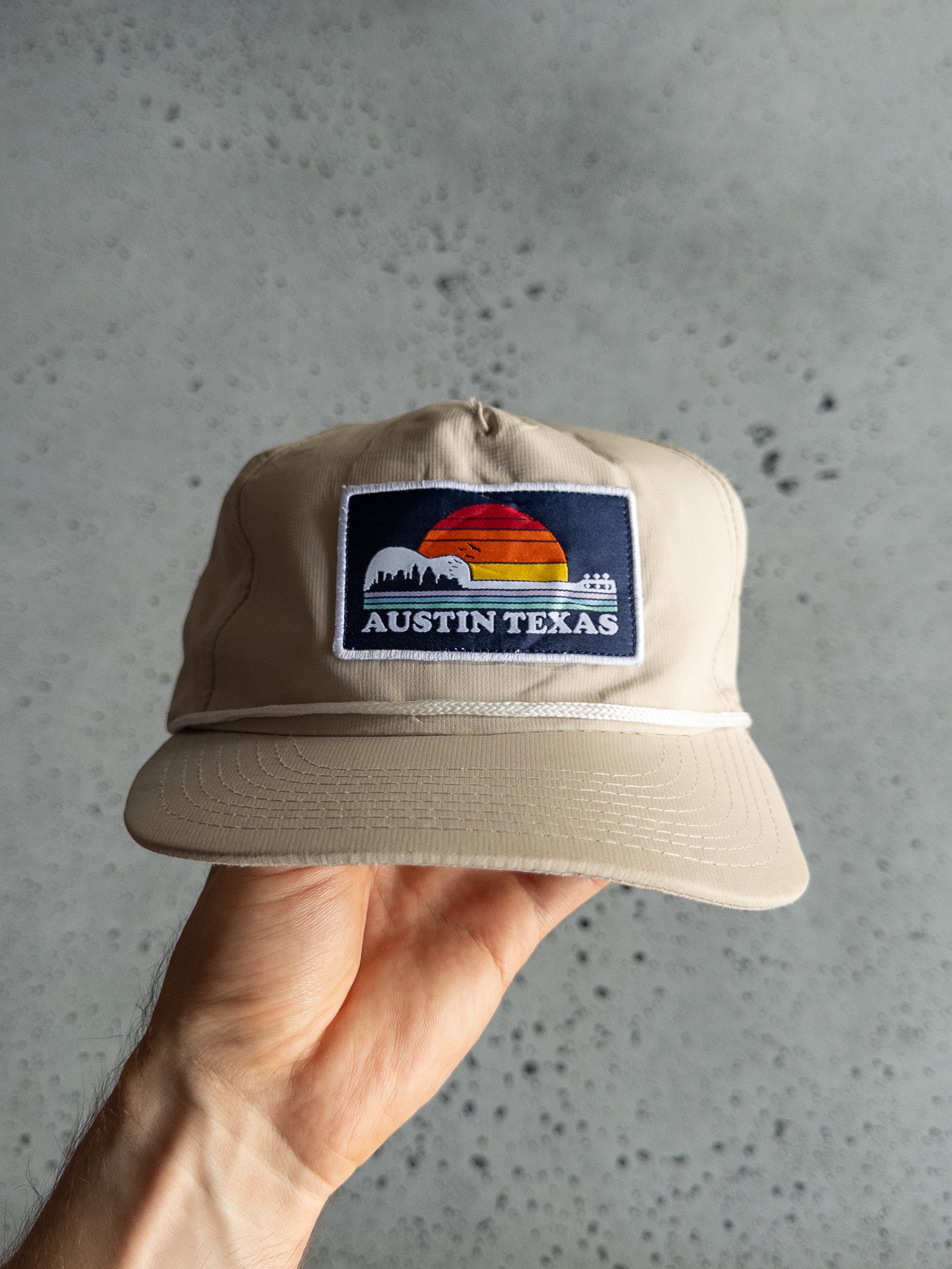 Vintage Austin Texas Rope Hat