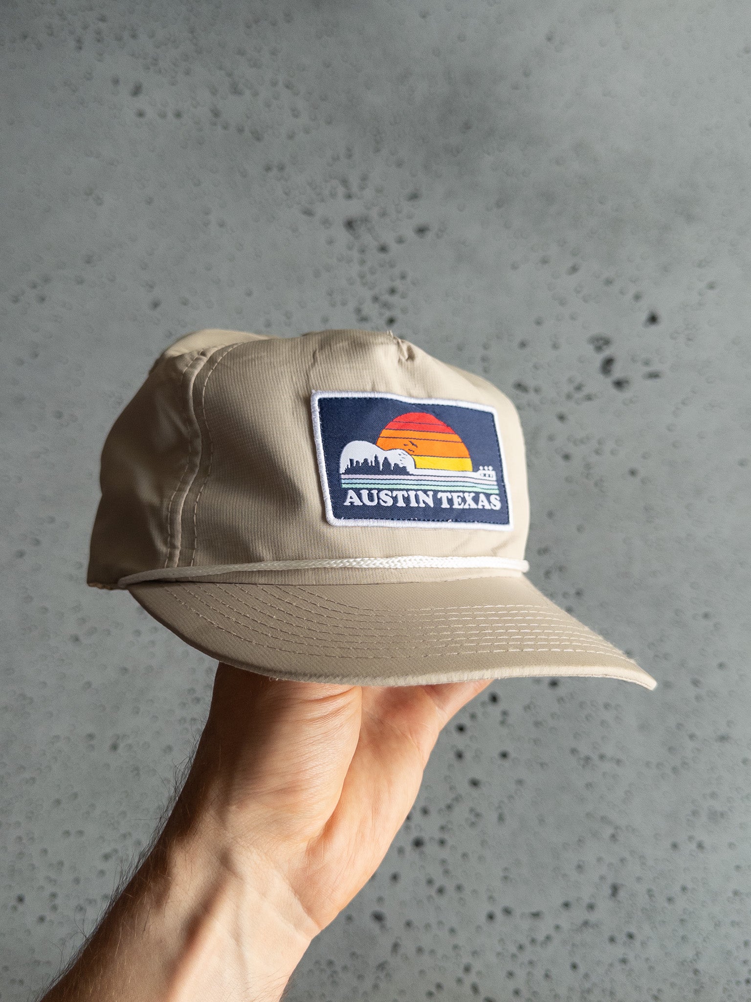 Vintage Austin Texas Rope Hat