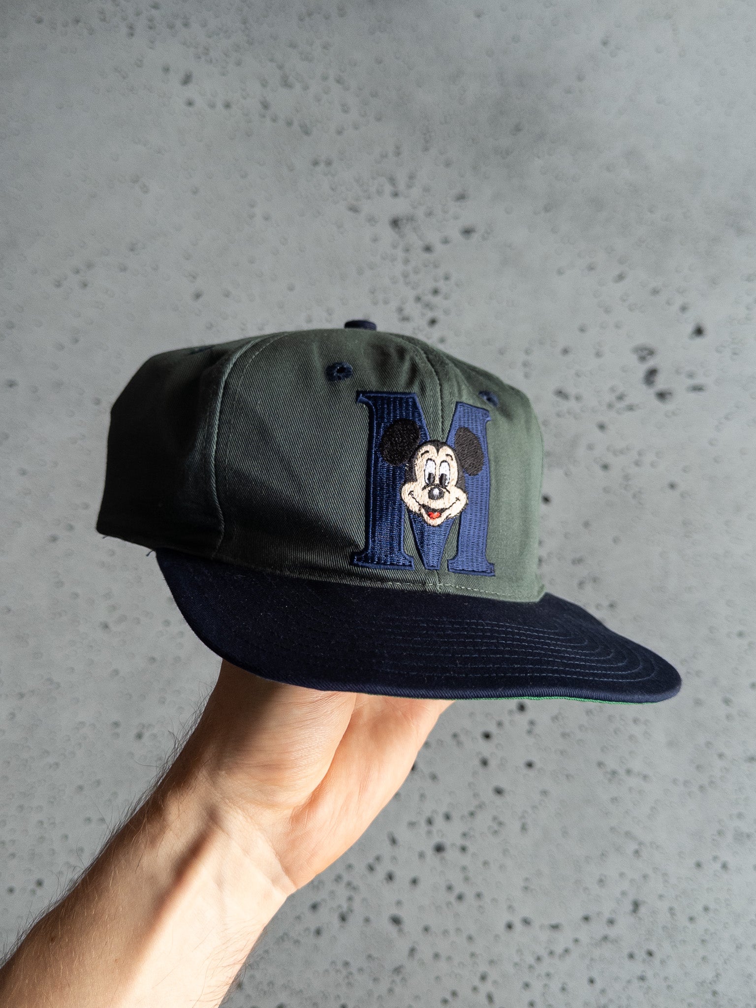 Vintage Mickey Mouse Snapback Hat